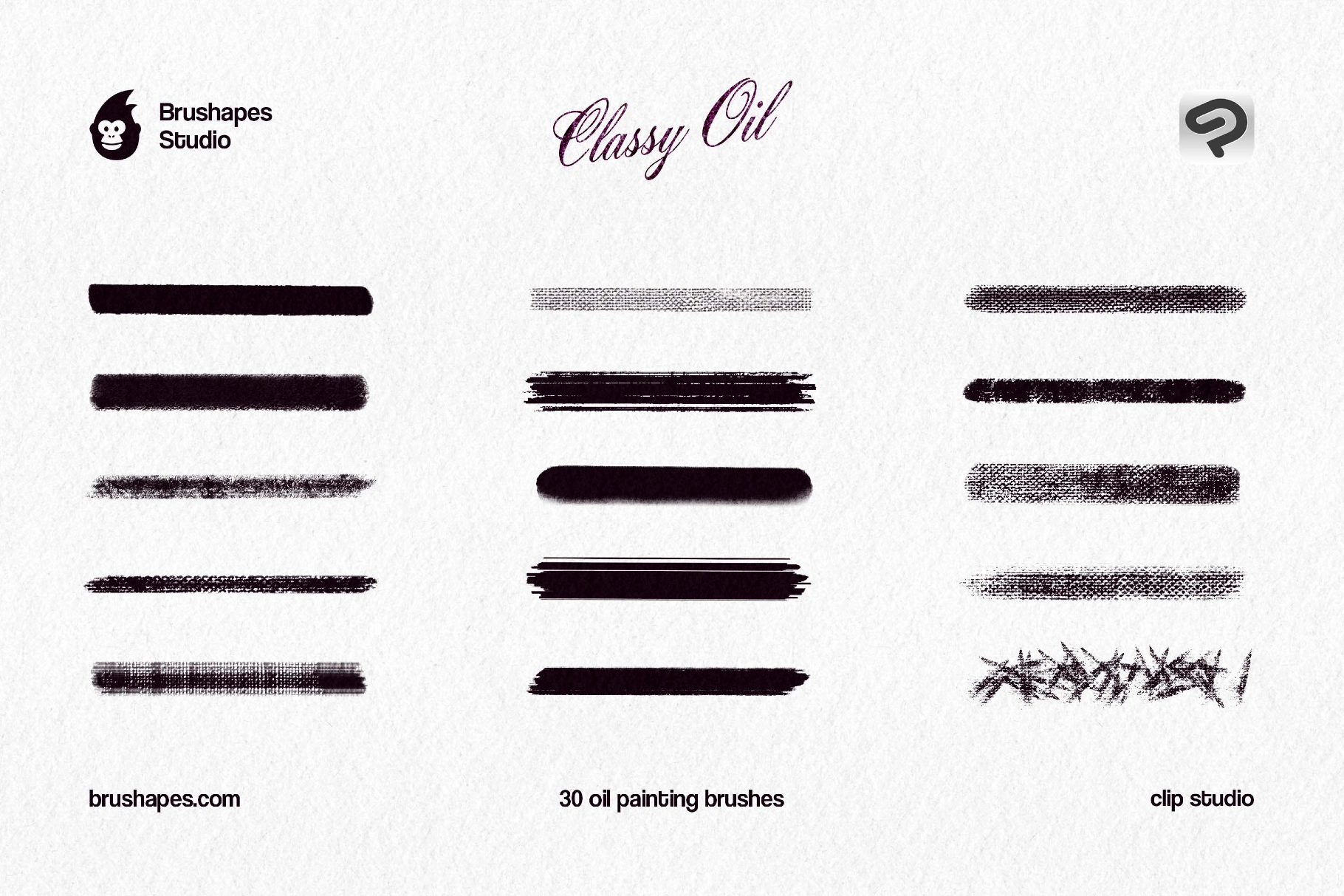 Classy Oil Clip Studio Brushes