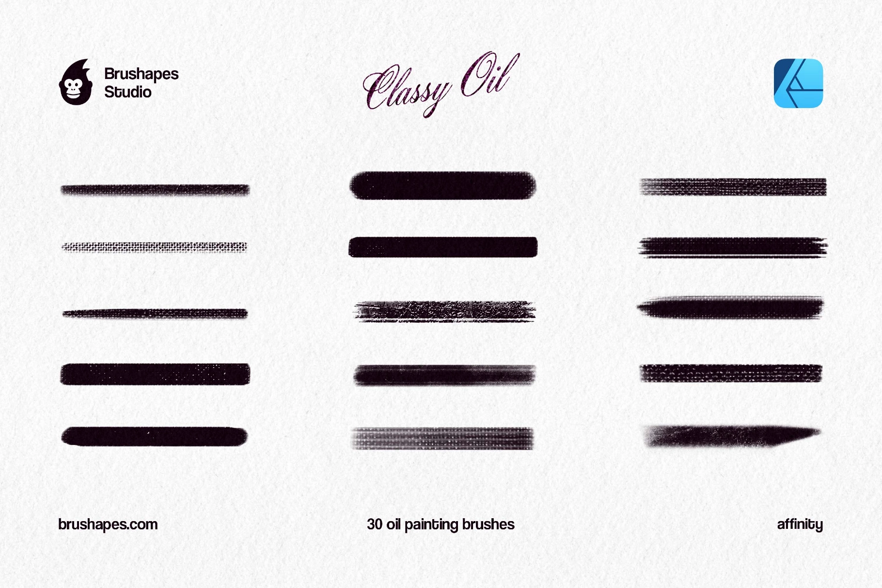 Classy Oil Affinity Brushes