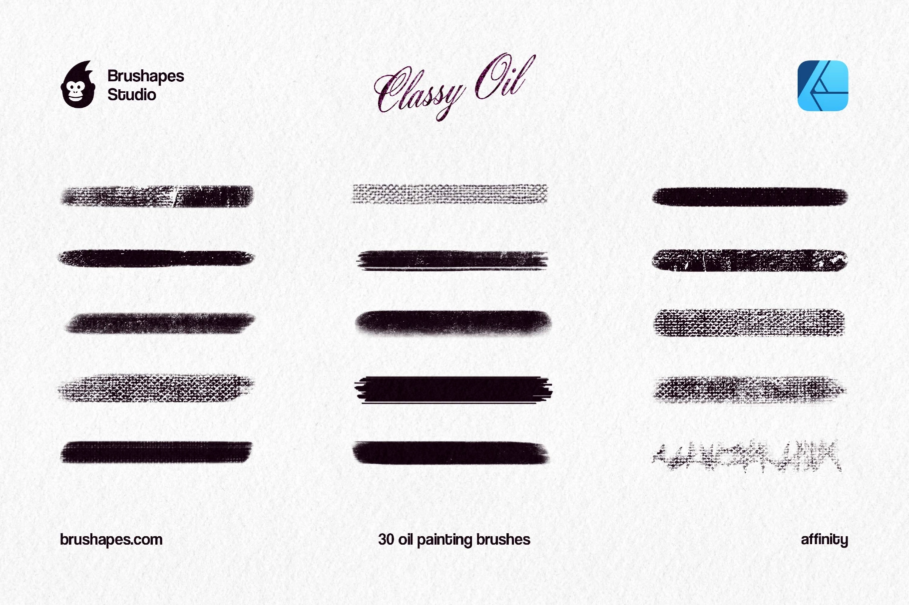 Classy Oil Affinity Brushes