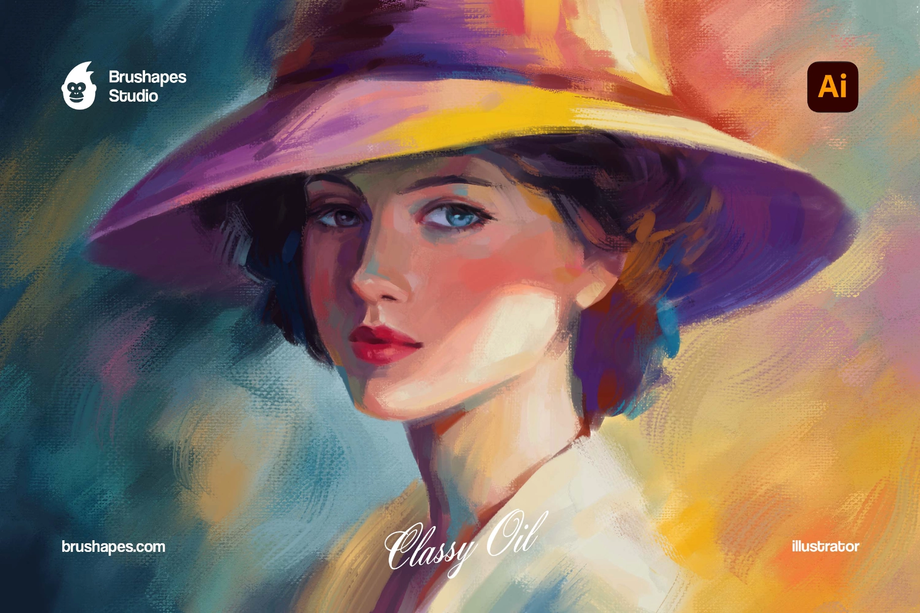 Classy Oil Illustrator Brushes