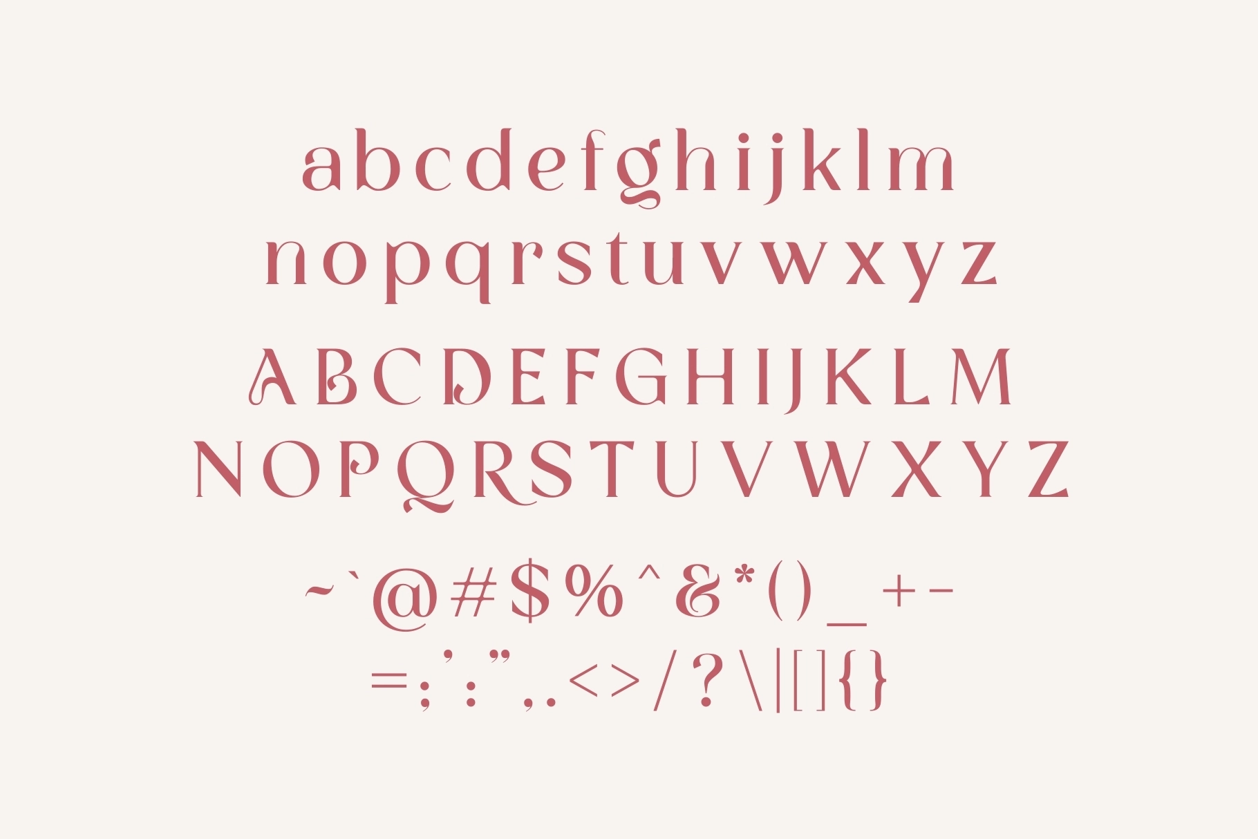 Antiqualux - Luxury Cosmetic Typeface