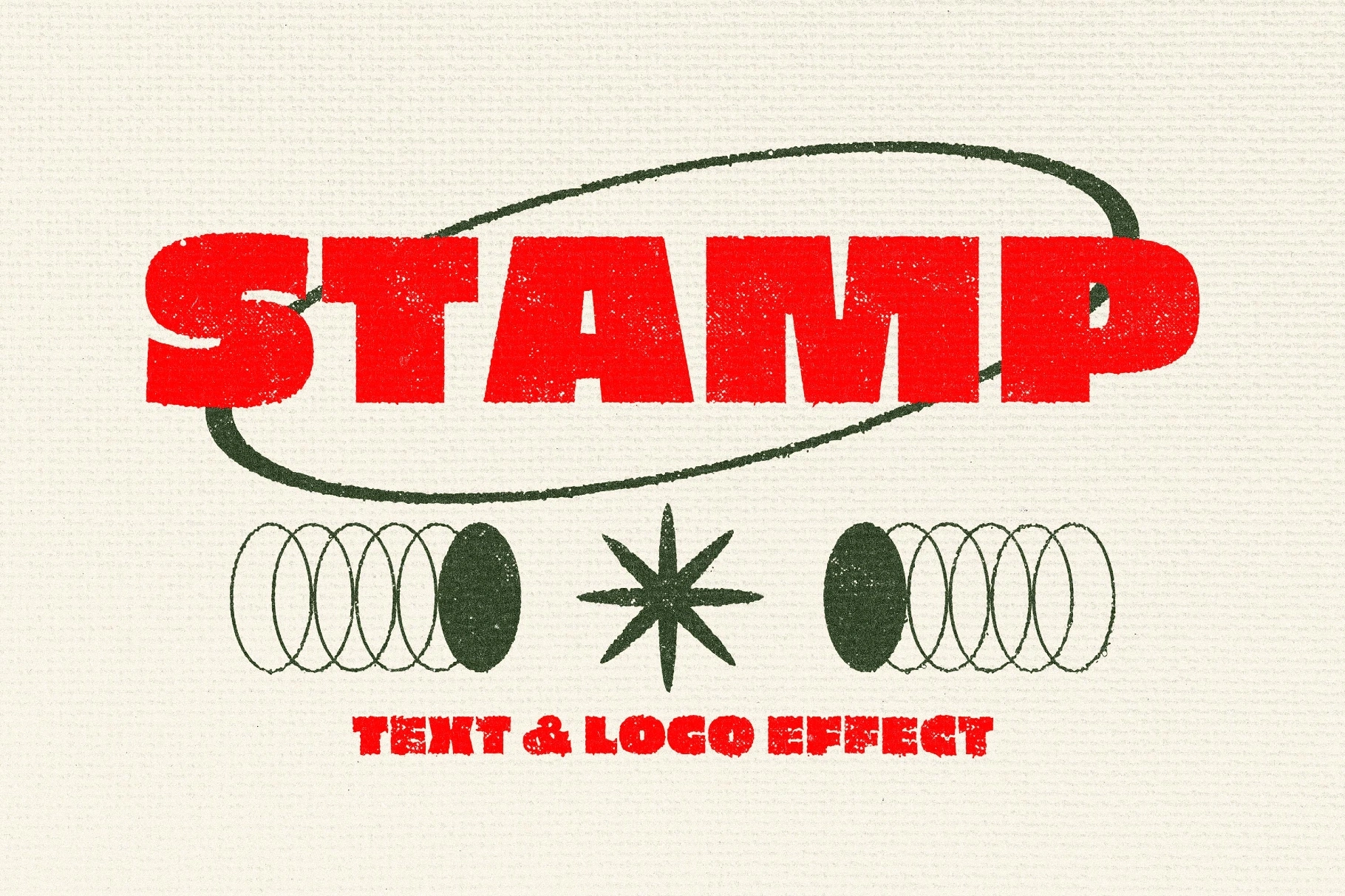 Stamp Text & Logo Effect
