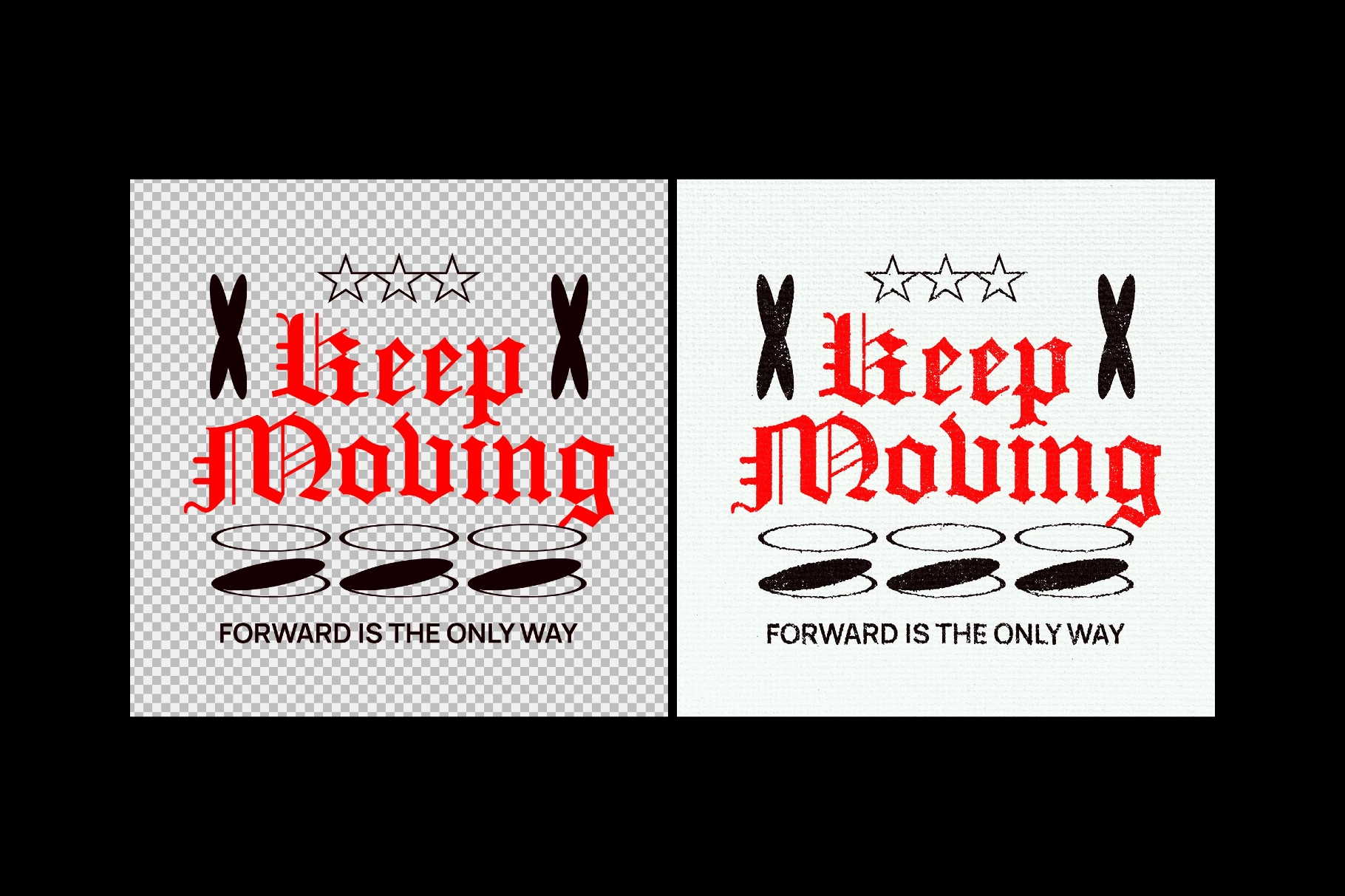 Stamp Text & Logo Effect