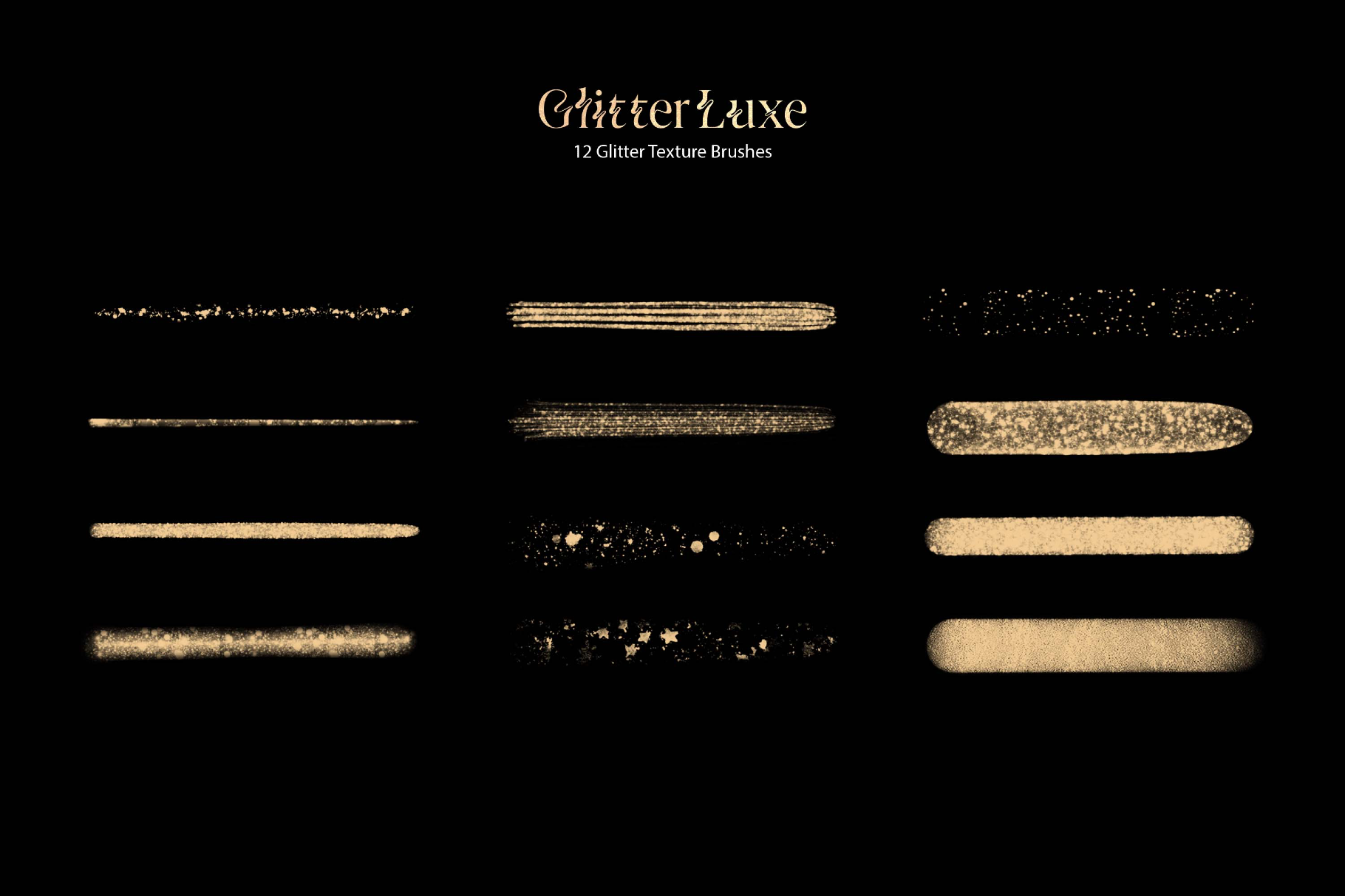 Multi-App Glitter Texture Brushes