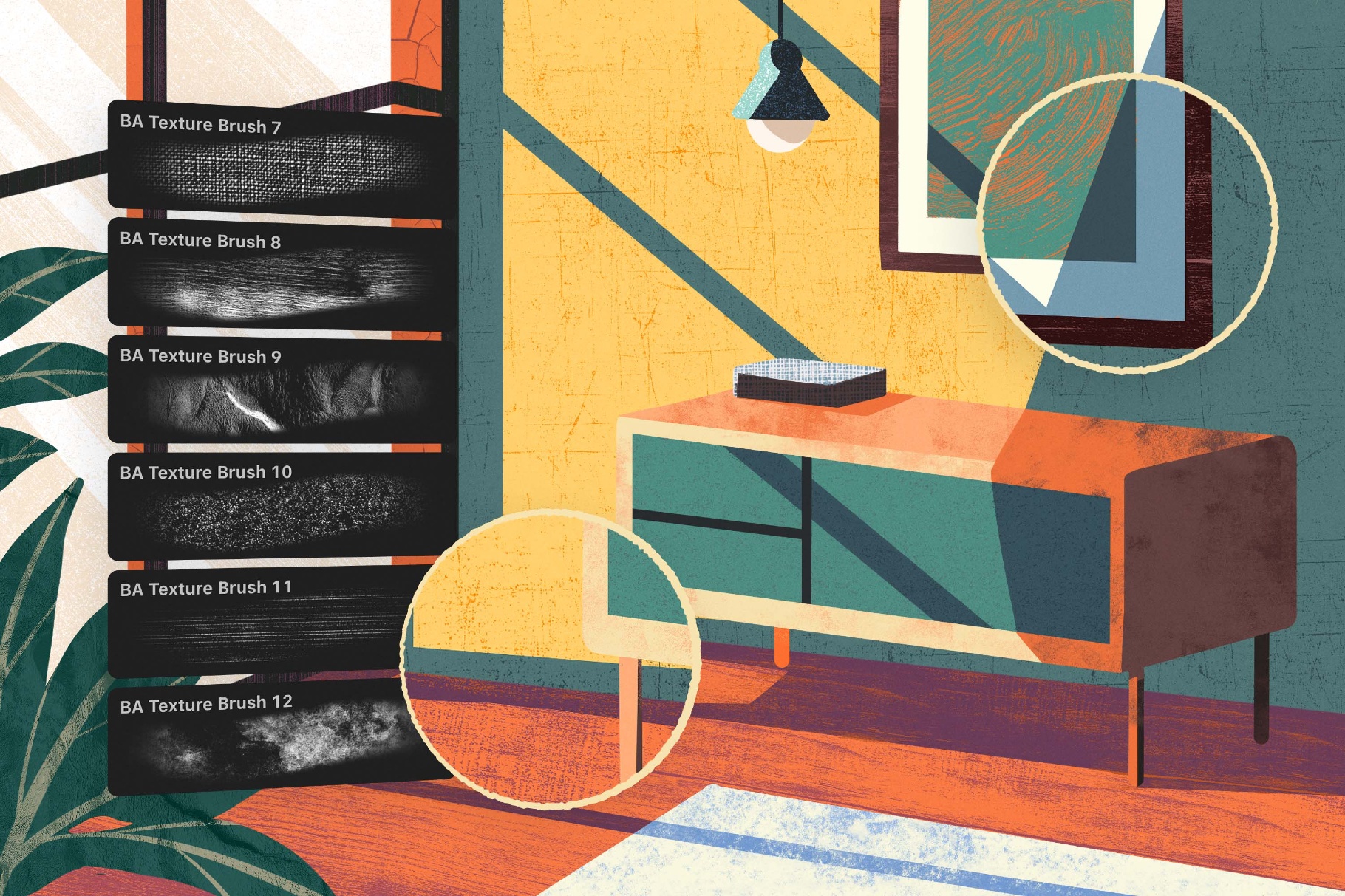 Multi-App Texture Brushes