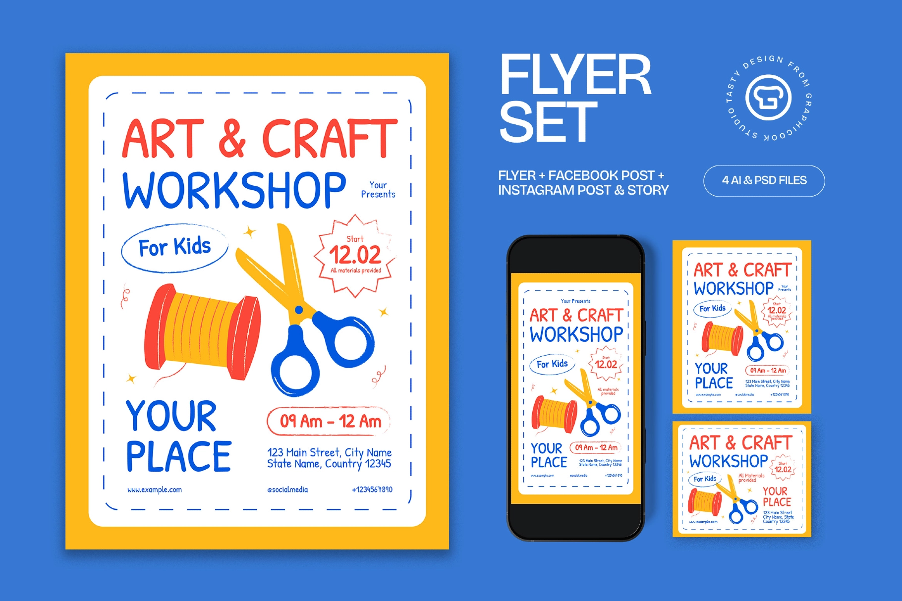 Art & Craft Workhsop Flyer