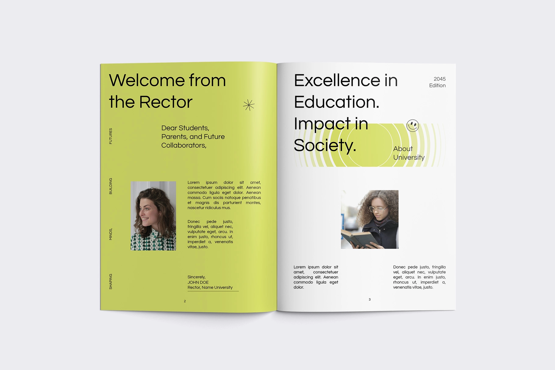 GEU - Geometric University Profile Indesign