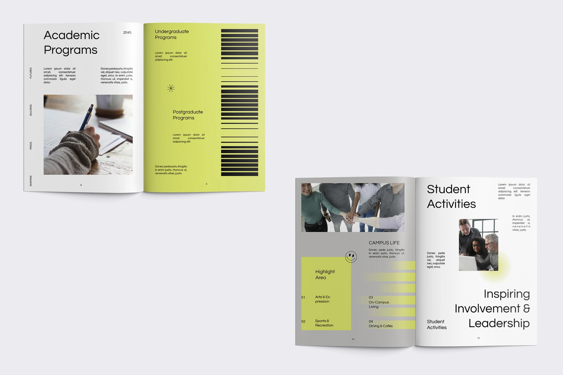 GEU - Geometric University Profile Indesign
