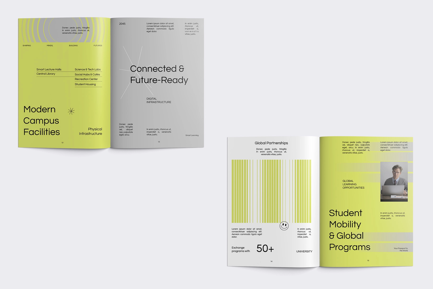 GEU - Geometric University Profile Indesign