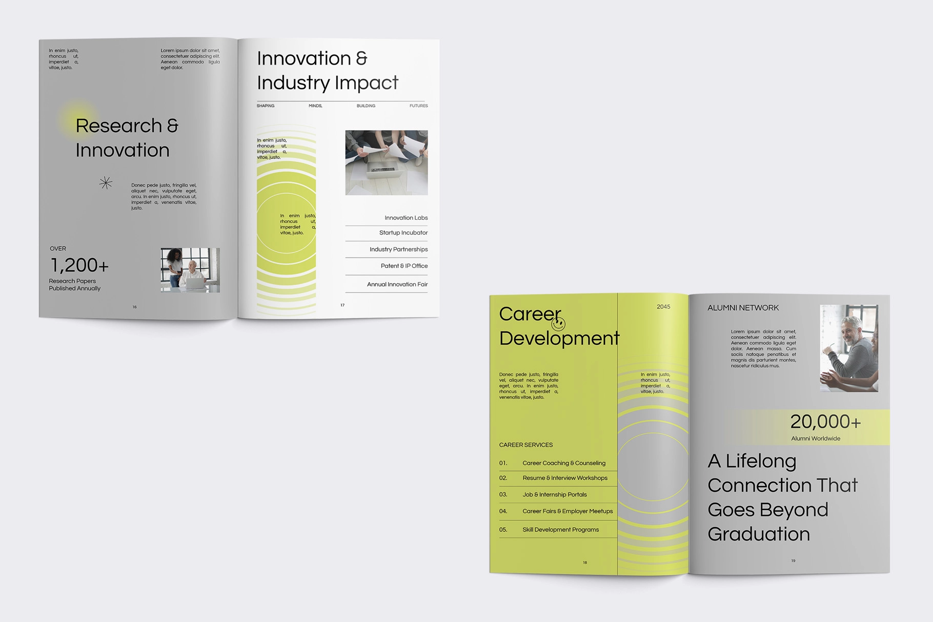 GEU - Geometric University Profile Indesign