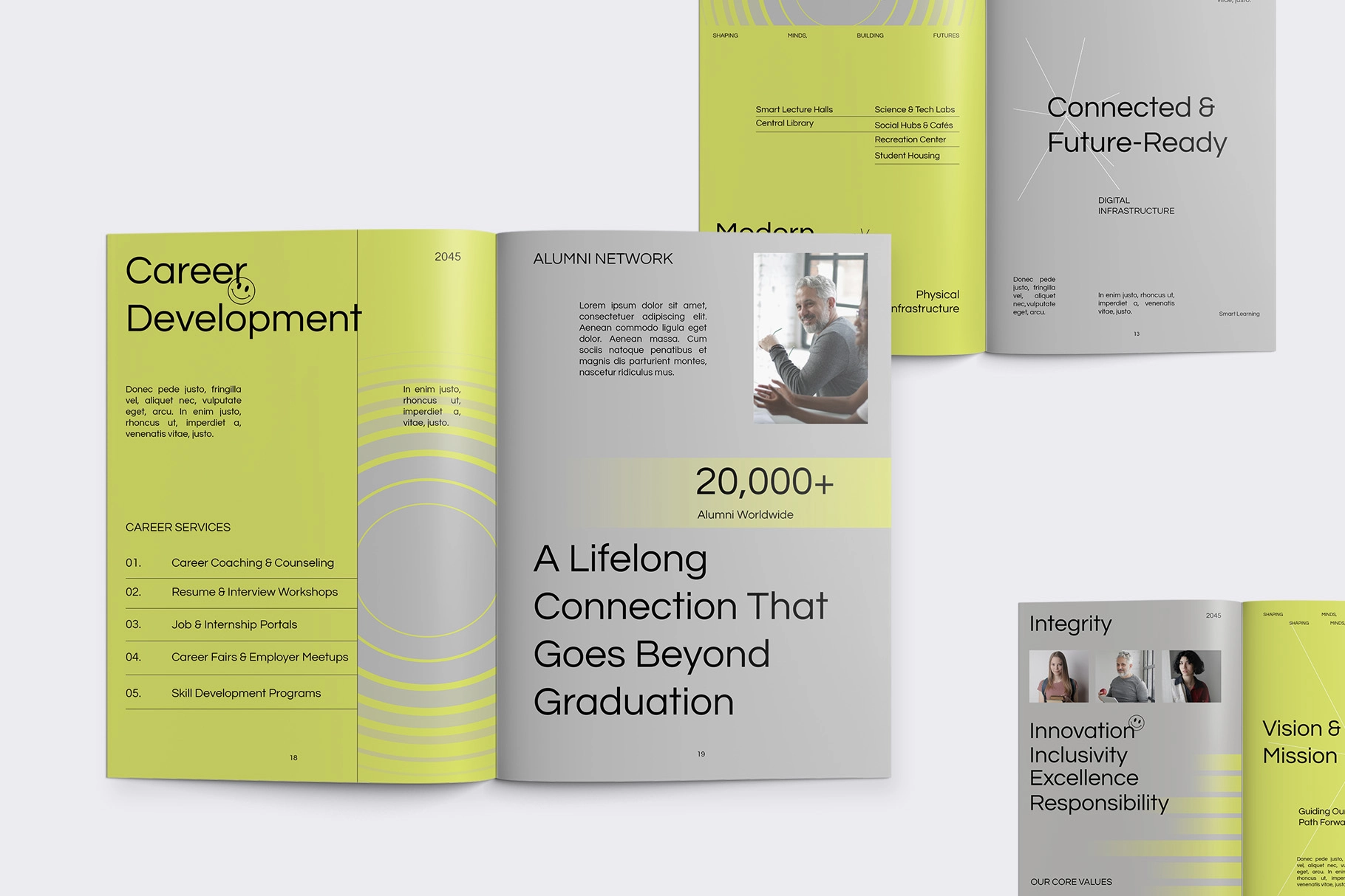 GEU - Geometric University Profile Indesign