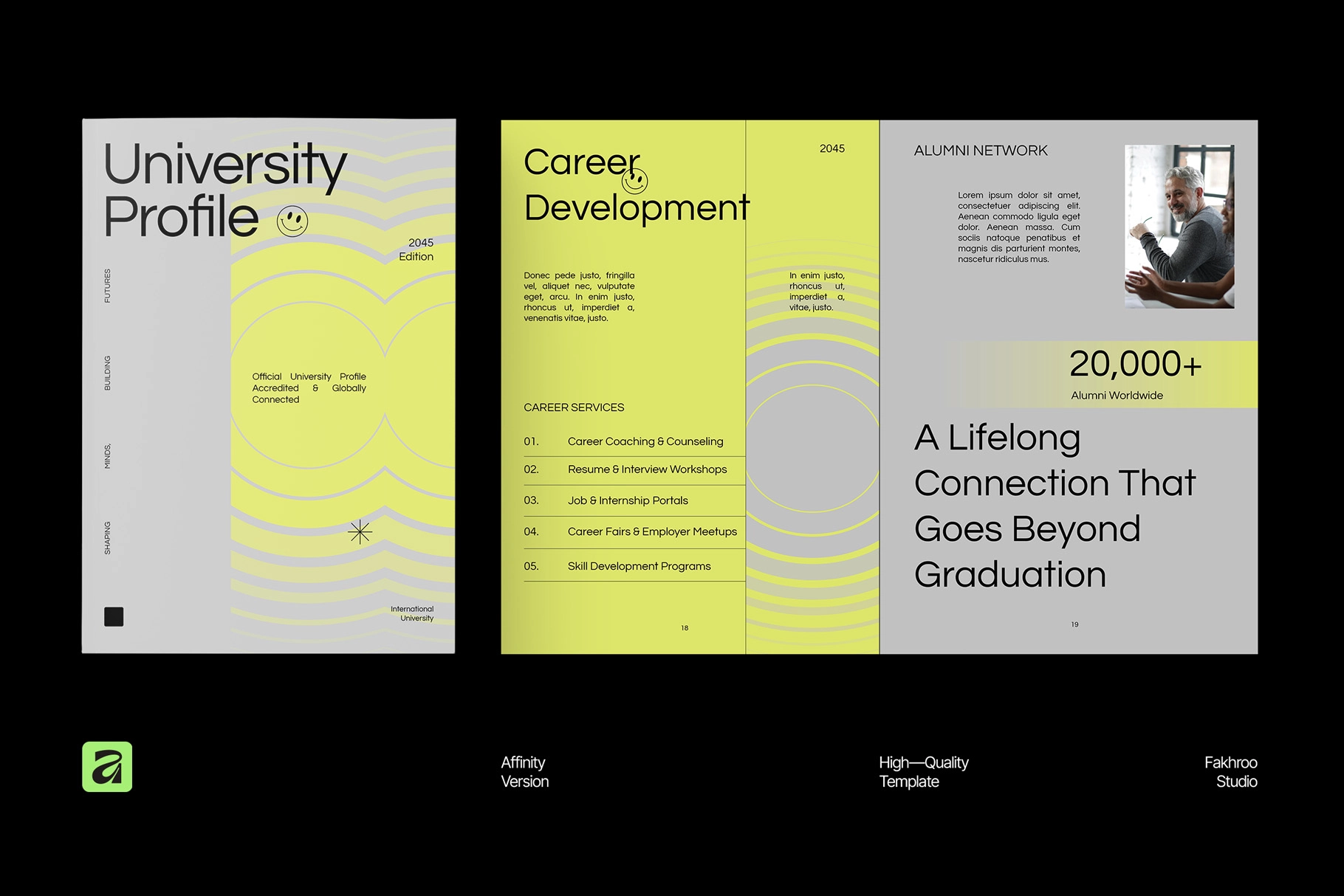 GEU - University Profile Affinity Template