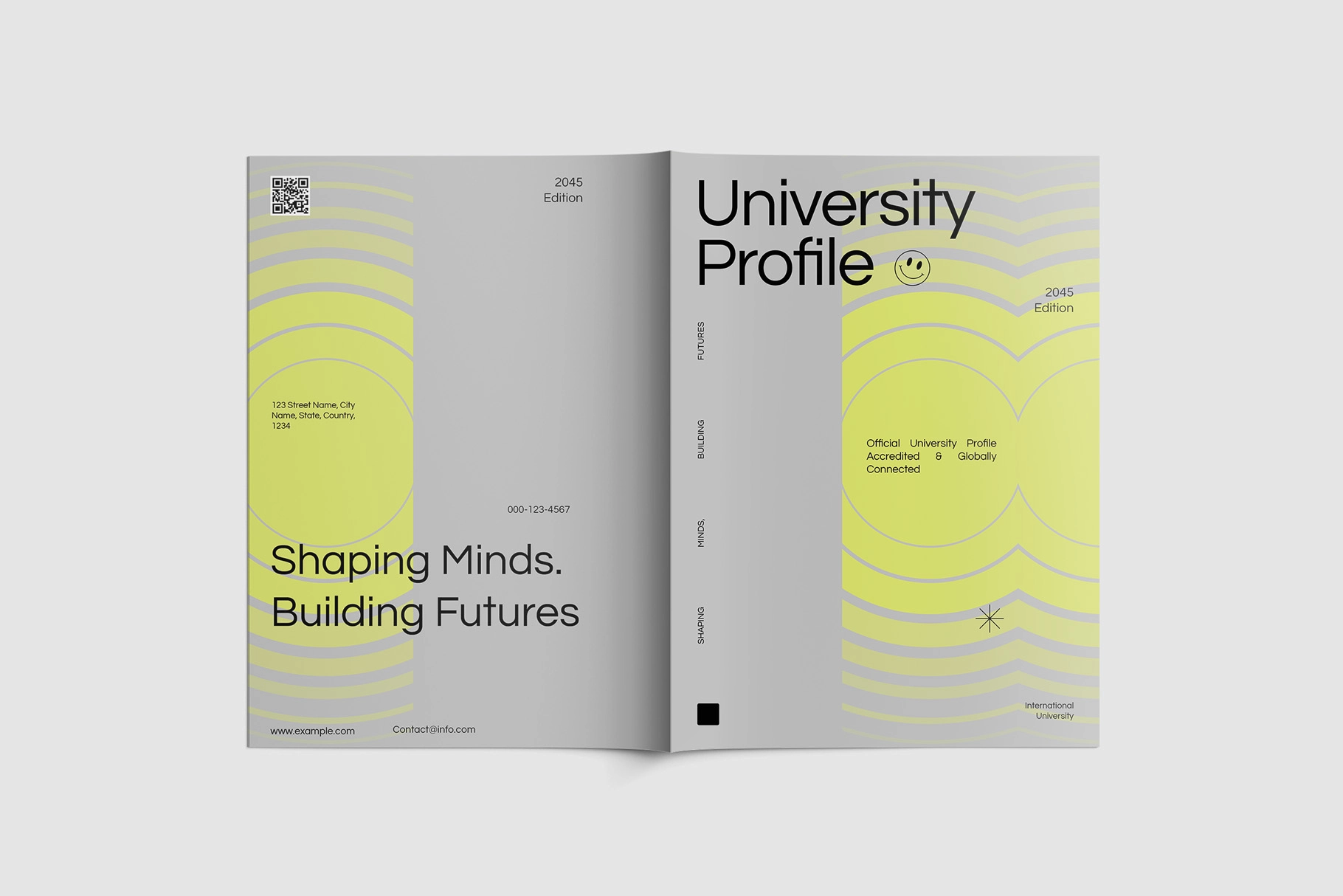 Geometric University Profile Ms. Word Template
