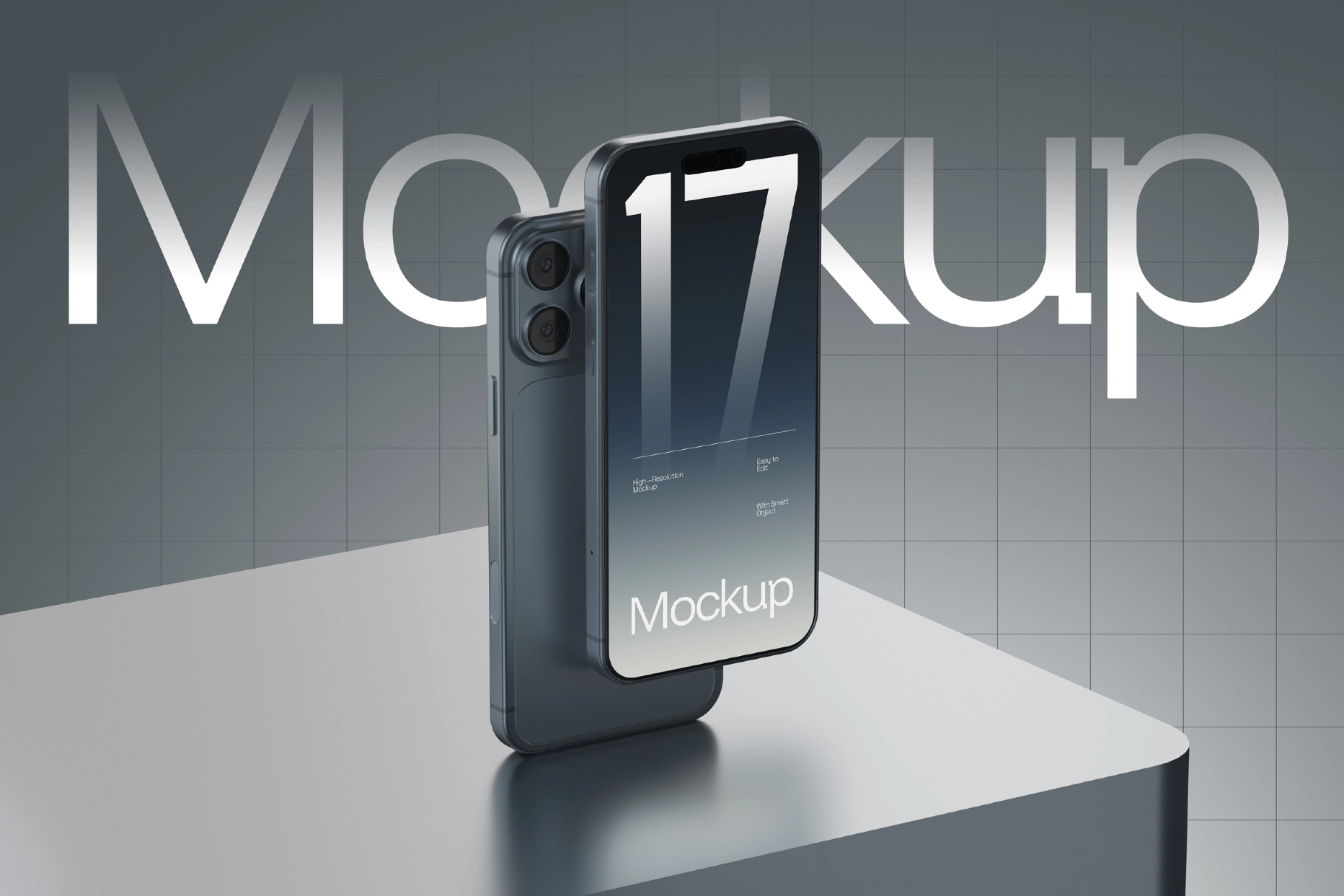 Elegant Iphone 17 Mockup