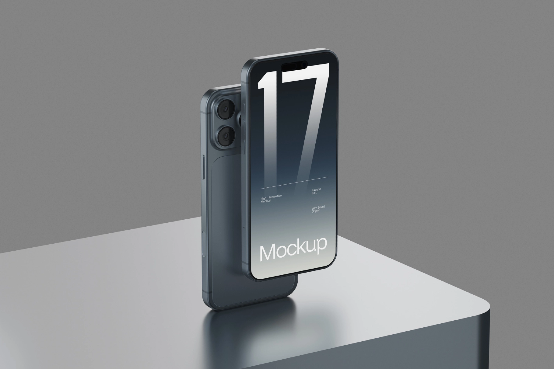Elegant Iphone 17 Mockup