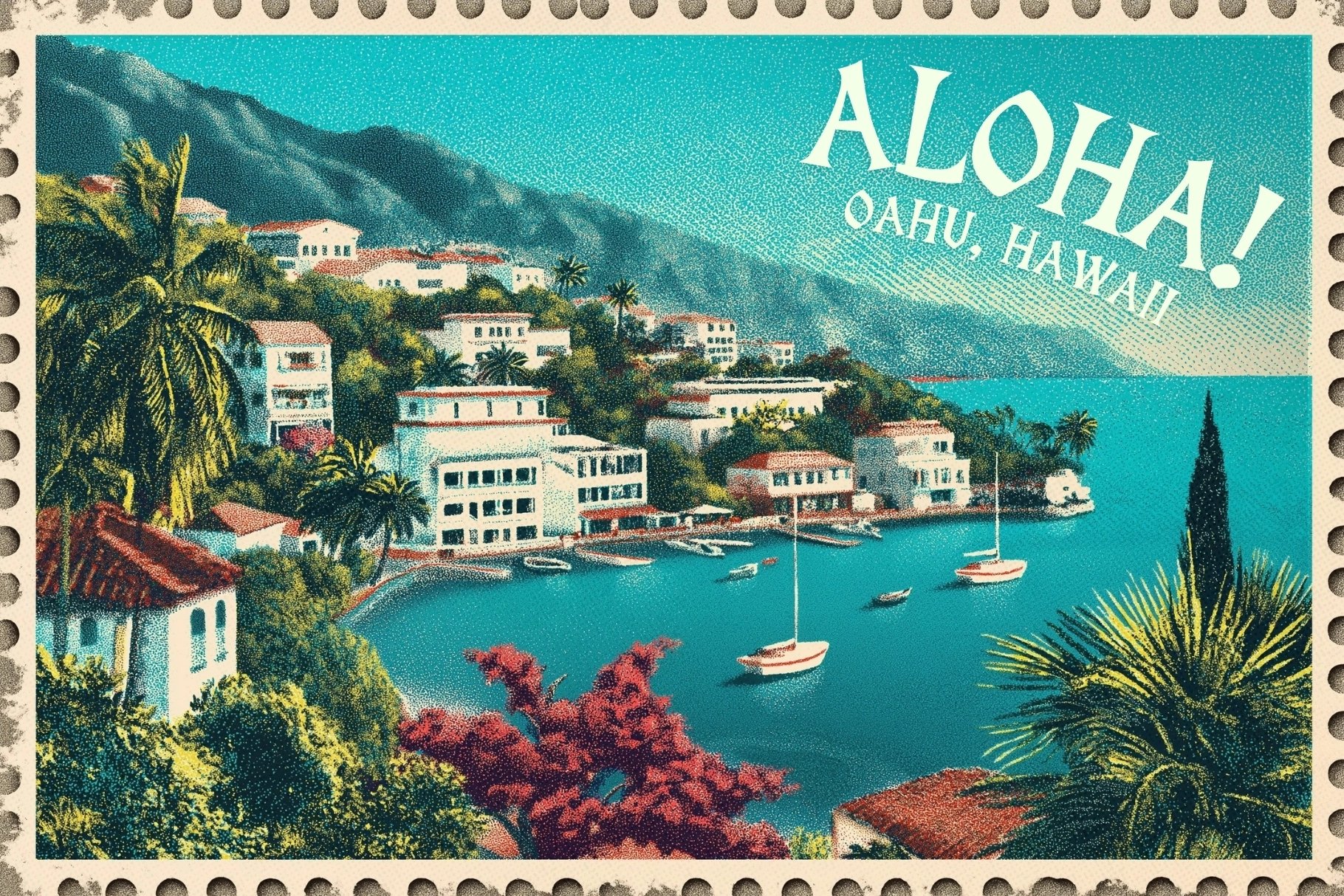 Shaka Sunset - 1950's Hawaiian Typeface