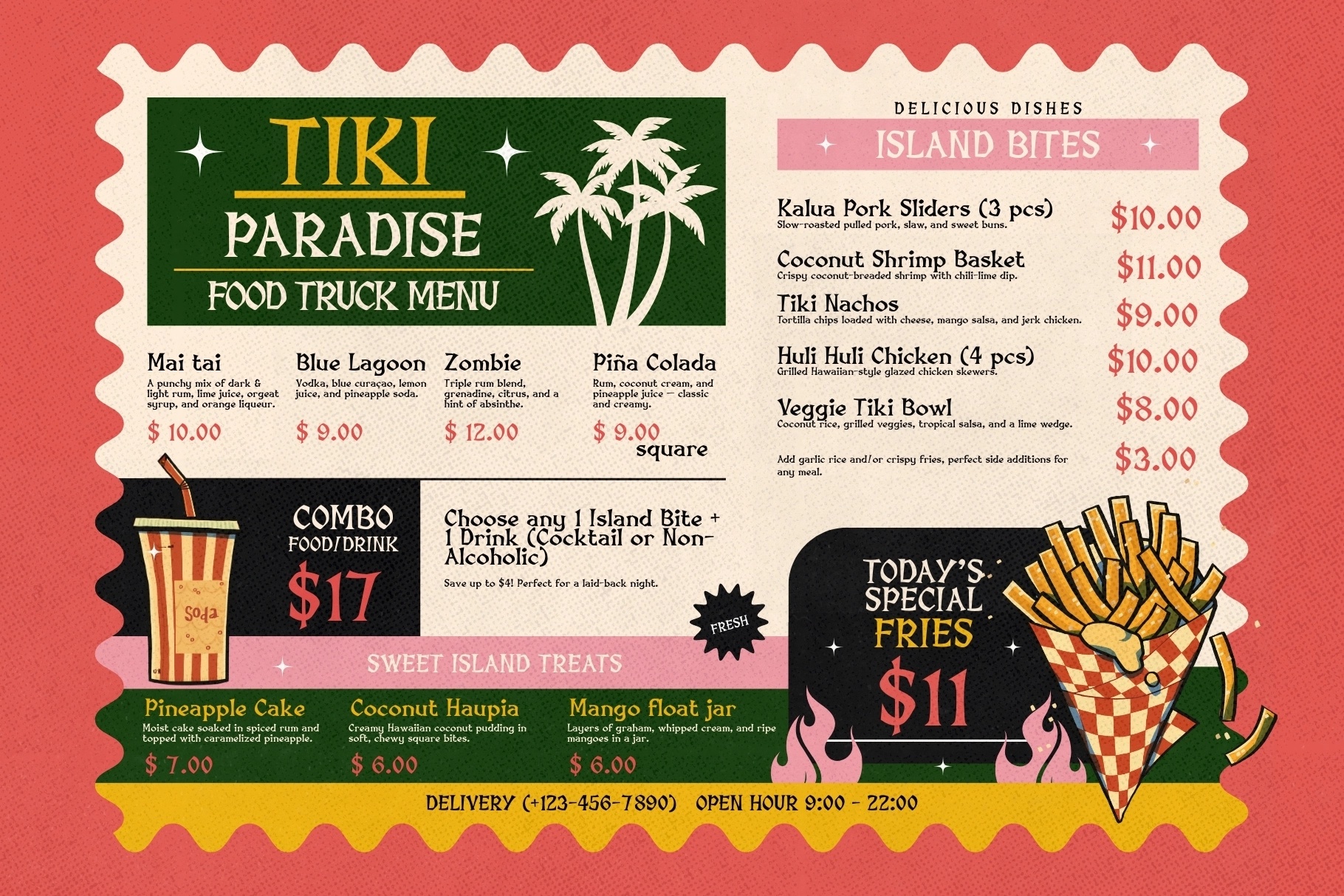 Shaka Sunset - 1950's Hawaiian Typeface