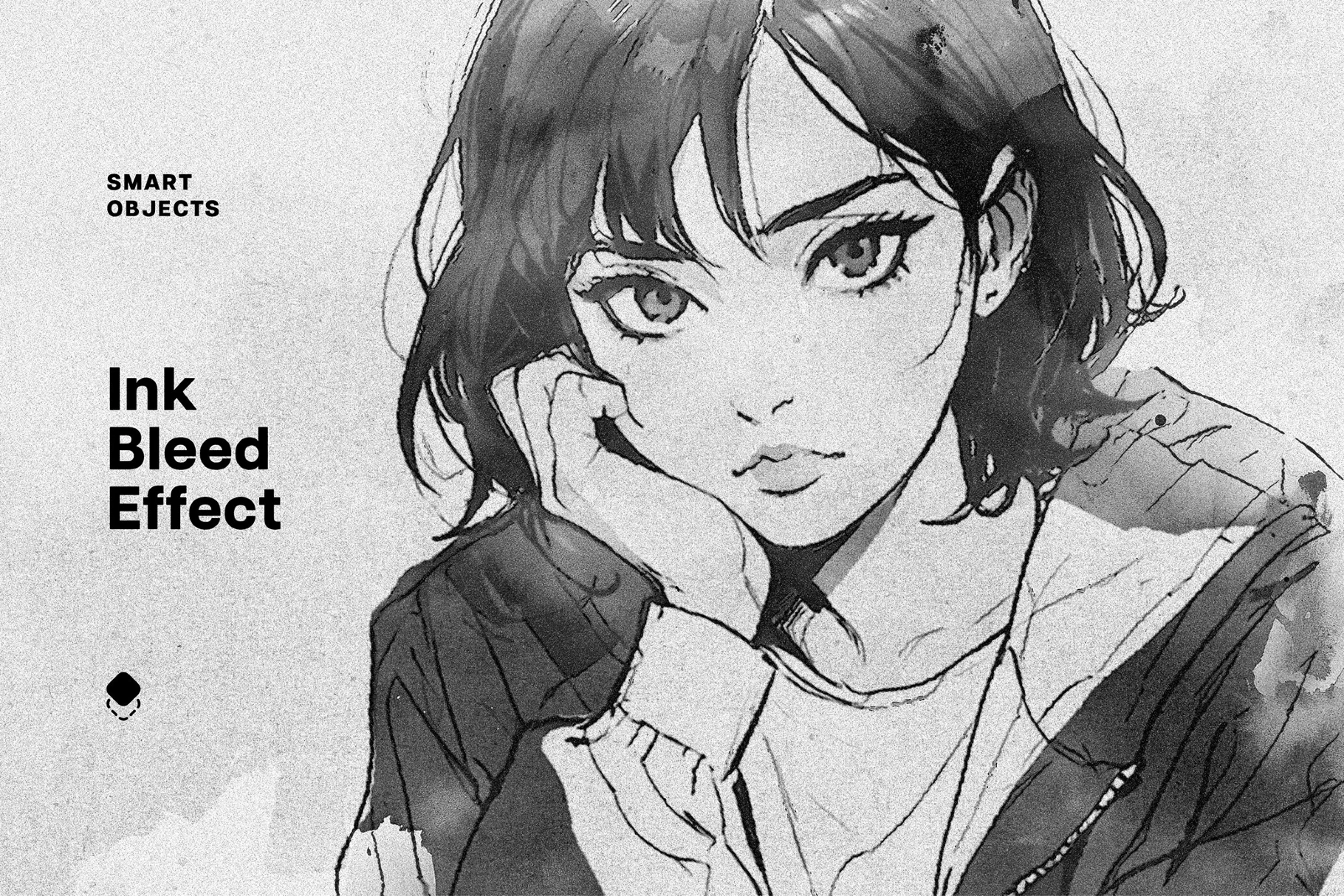 Ink Bleed Photo Effect