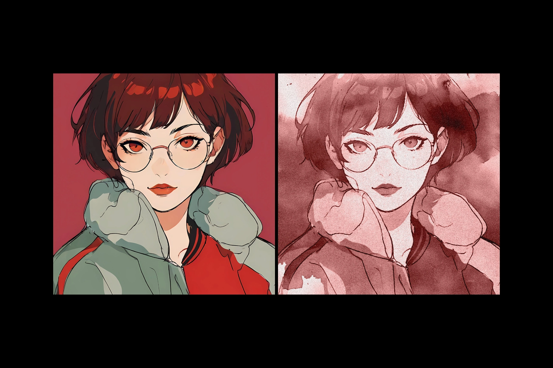 Ink Bleed Photo Effect