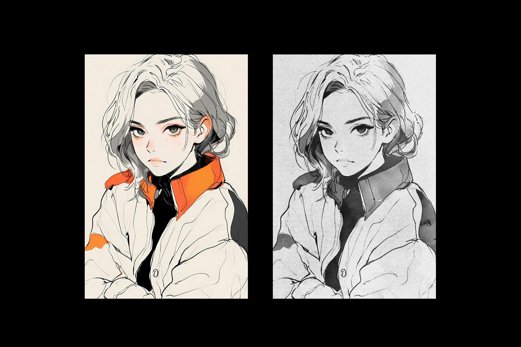 Ink Bleed Photo Effect