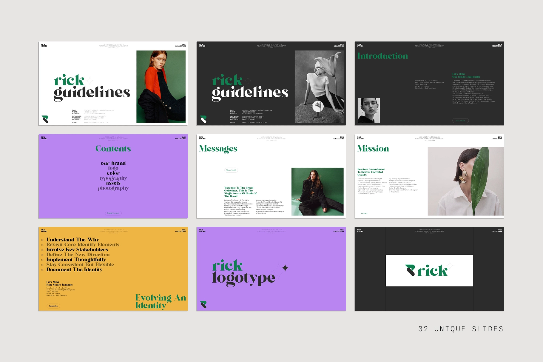 RICK | Guideline Template