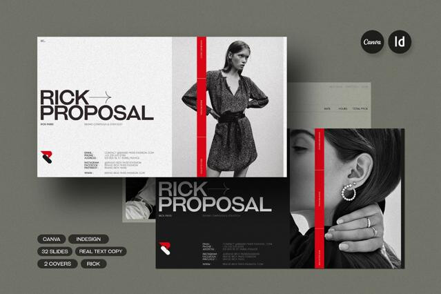 RICK | Brand Proposal Template
