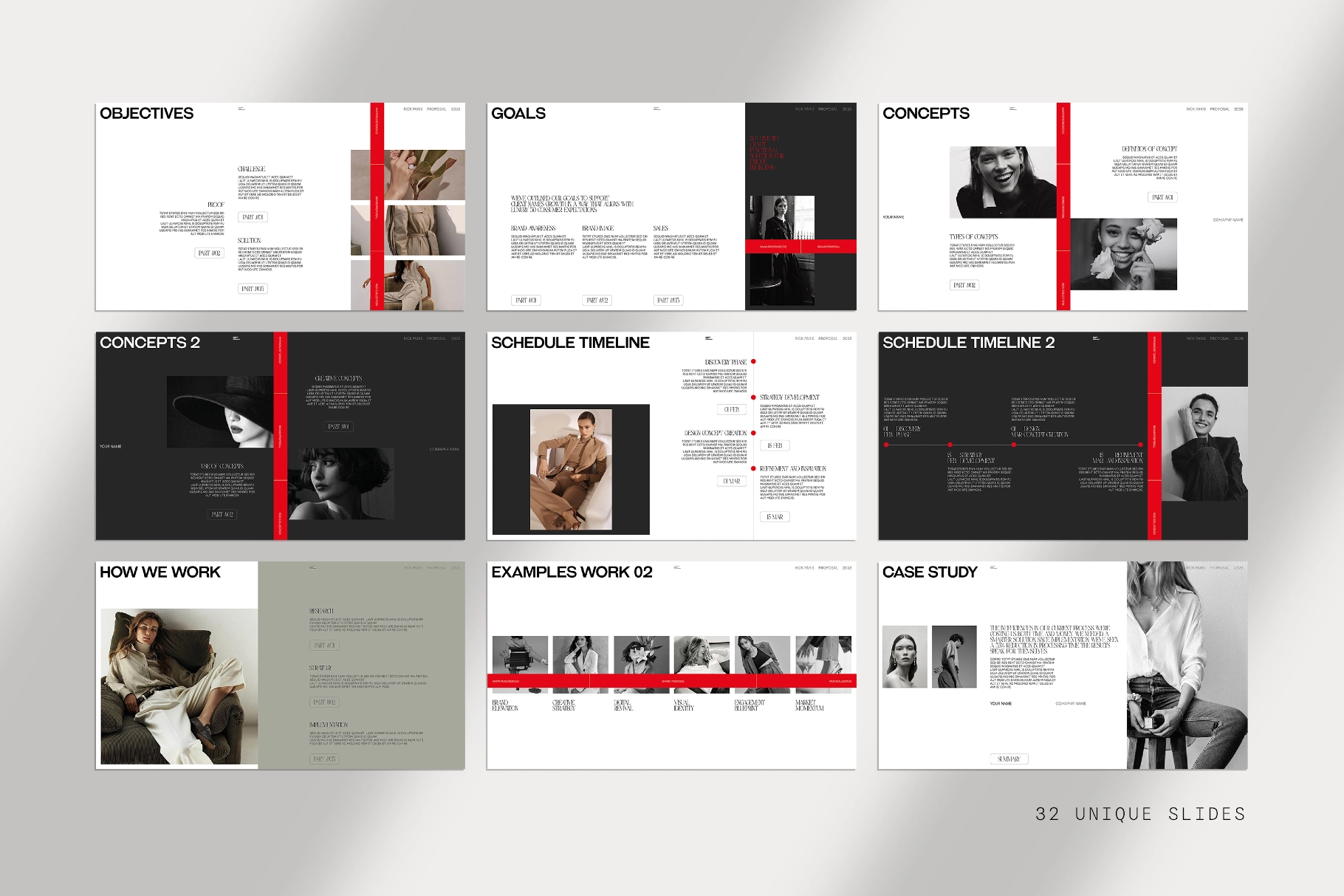 RICK | Brand Proposal Template
