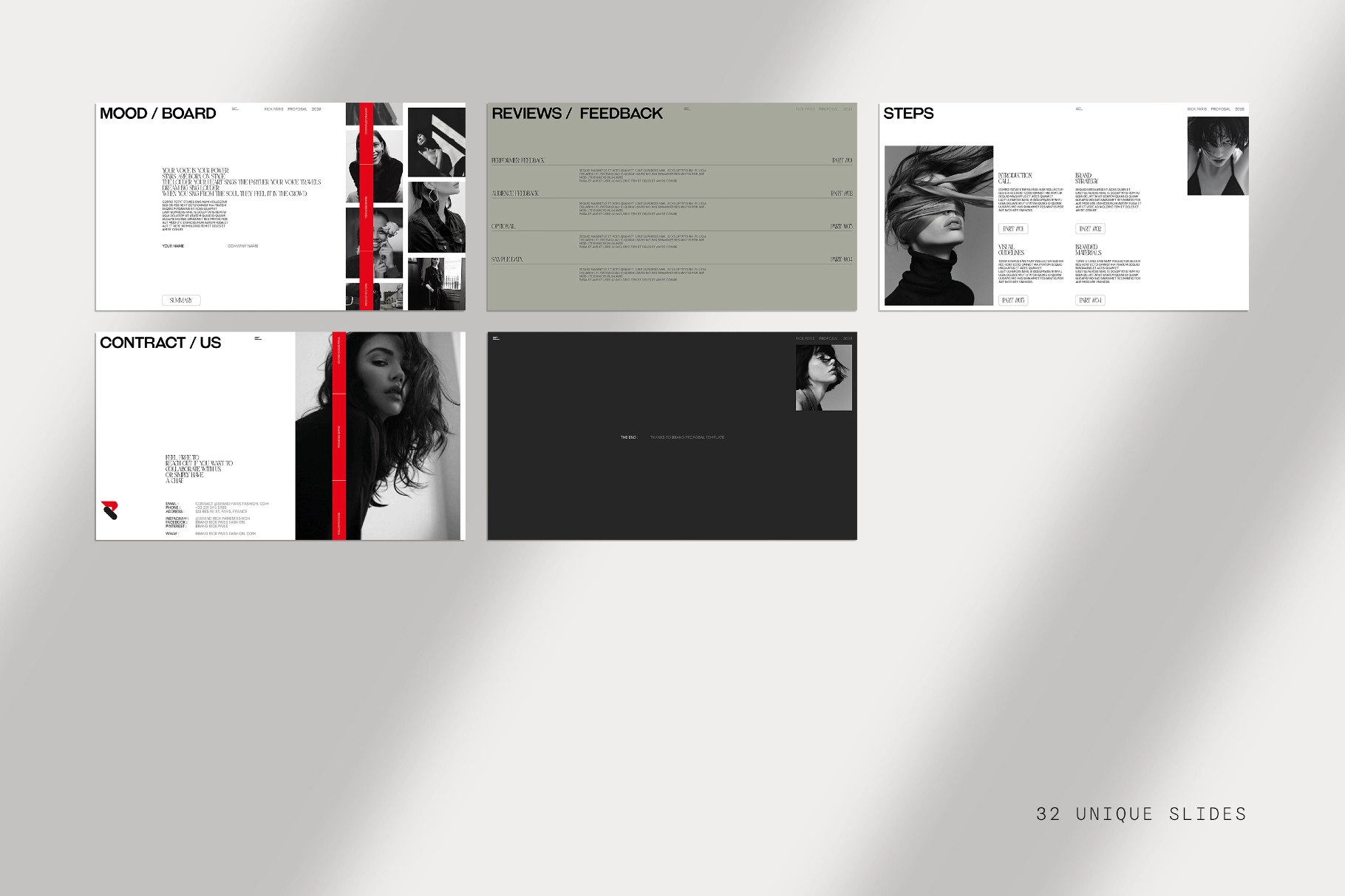 RICK | Brand Proposal Template