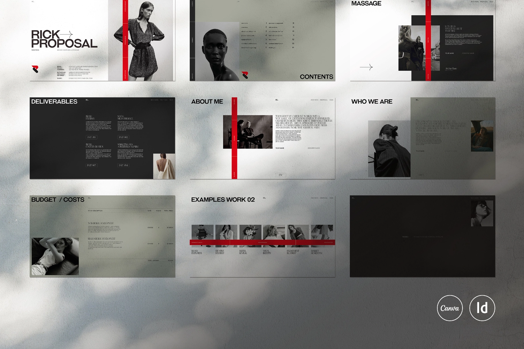 RICK | Brand Proposal Template