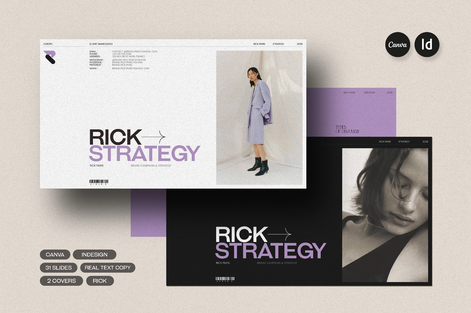 RICK | Brand Strategy Template