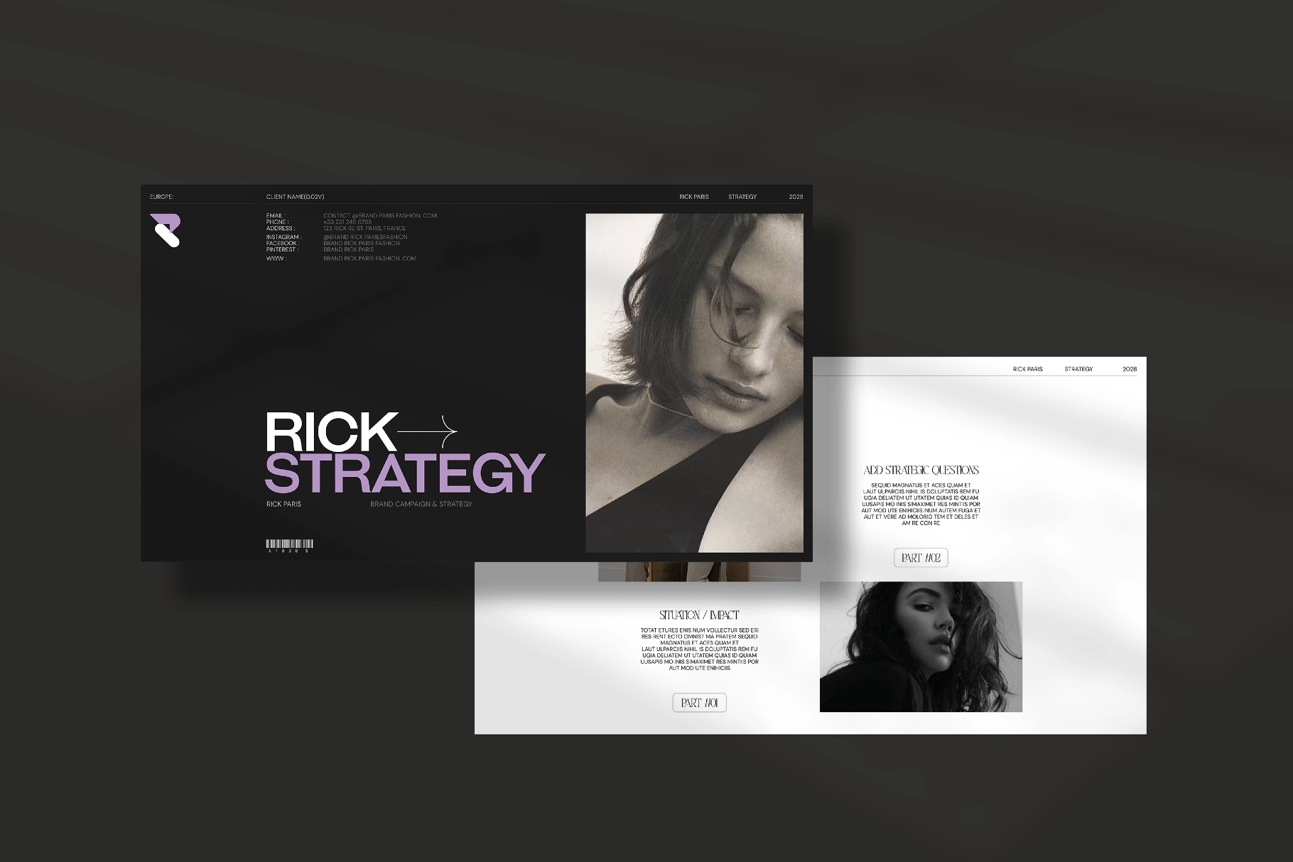 RICK | Brand Strategy Template