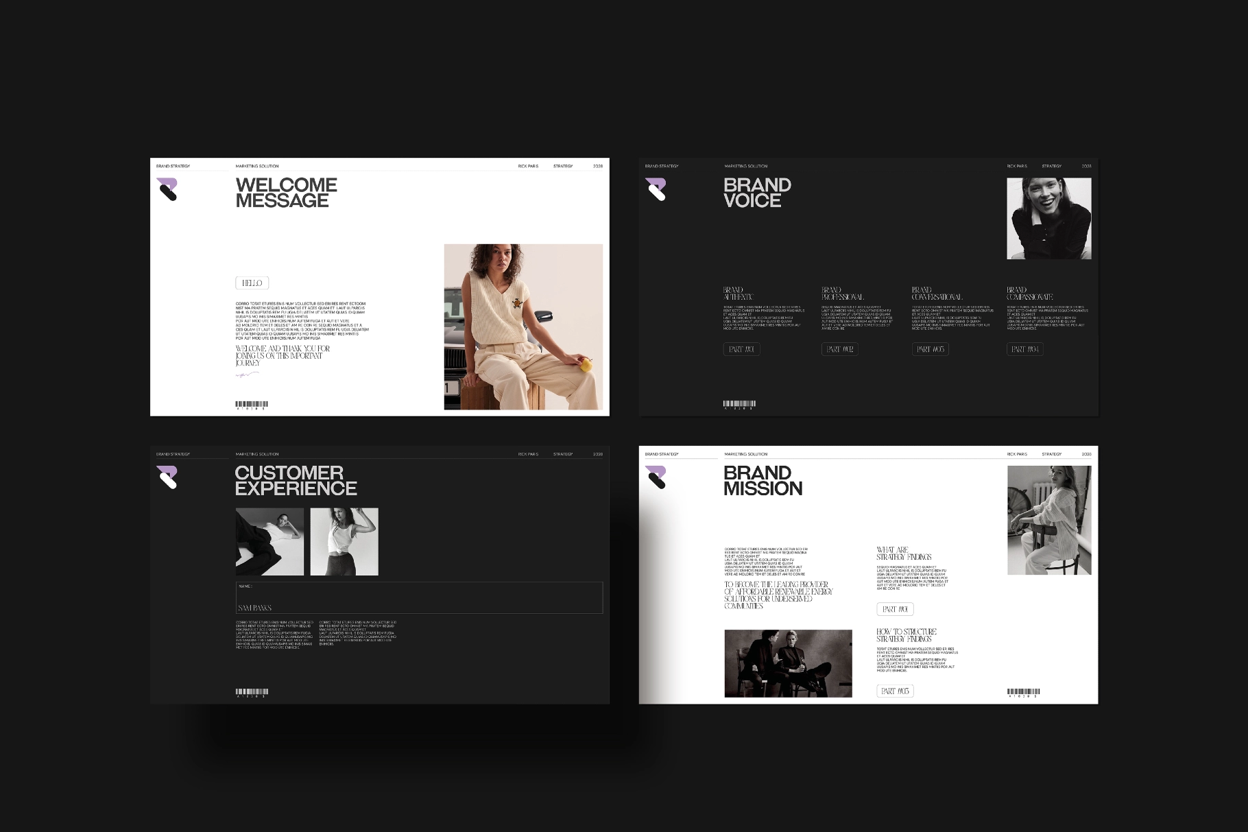 RICK | Brand Strategy Template