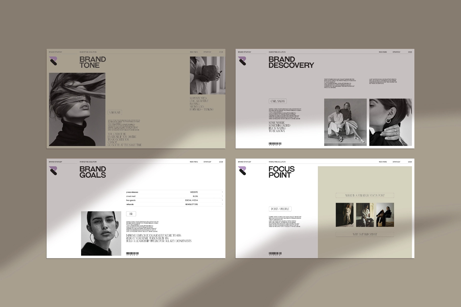 RICK | Brand Strategy Template