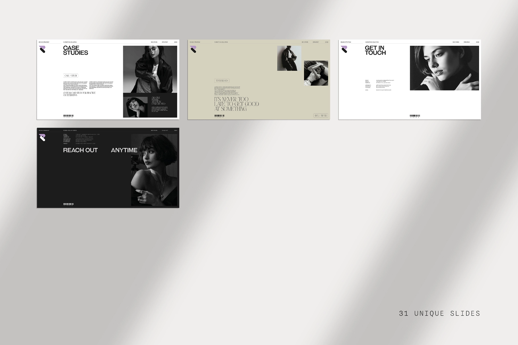 RICK | Brand Strategy Template