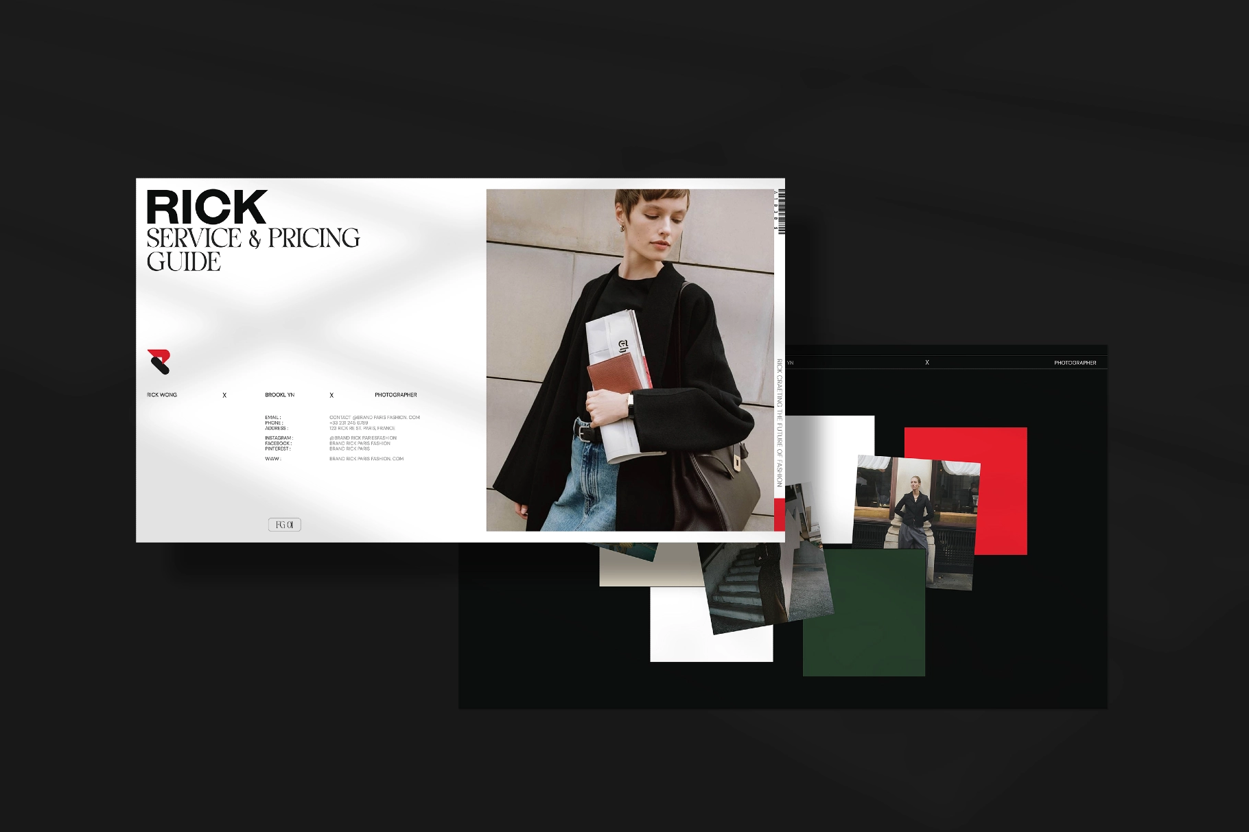 RICK | Service & Pricing Guide Template