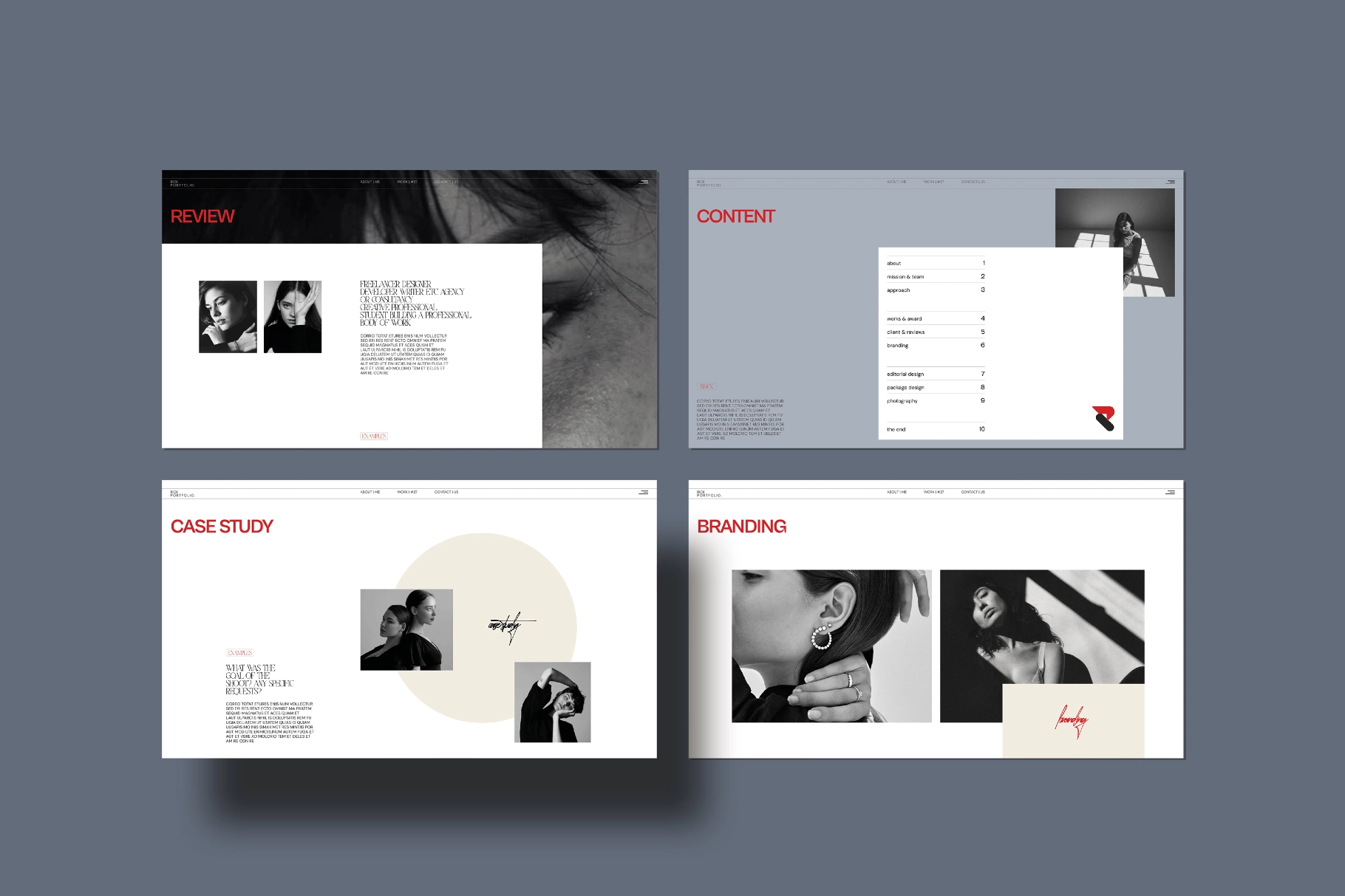 RICK | Portfolio Template