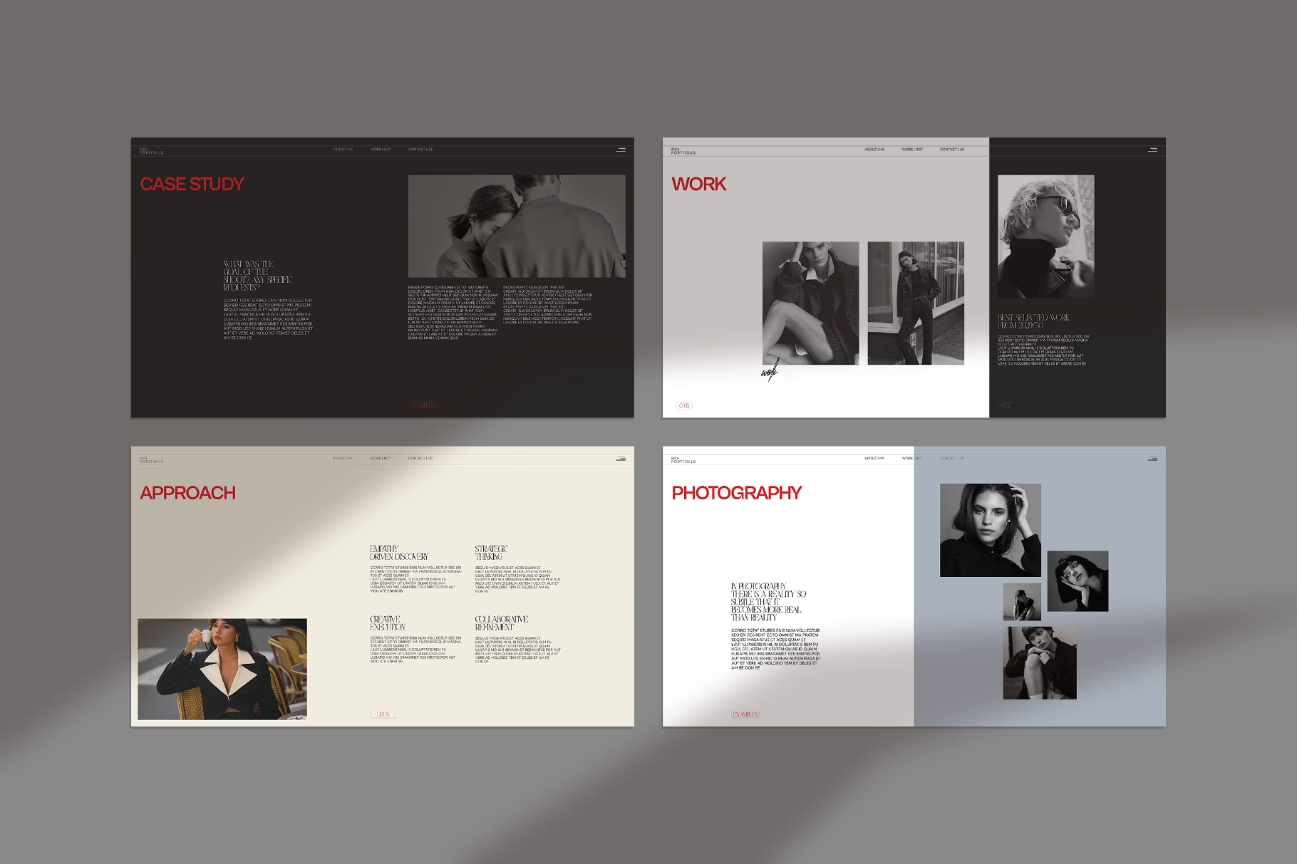 RICK | Portfolio Template