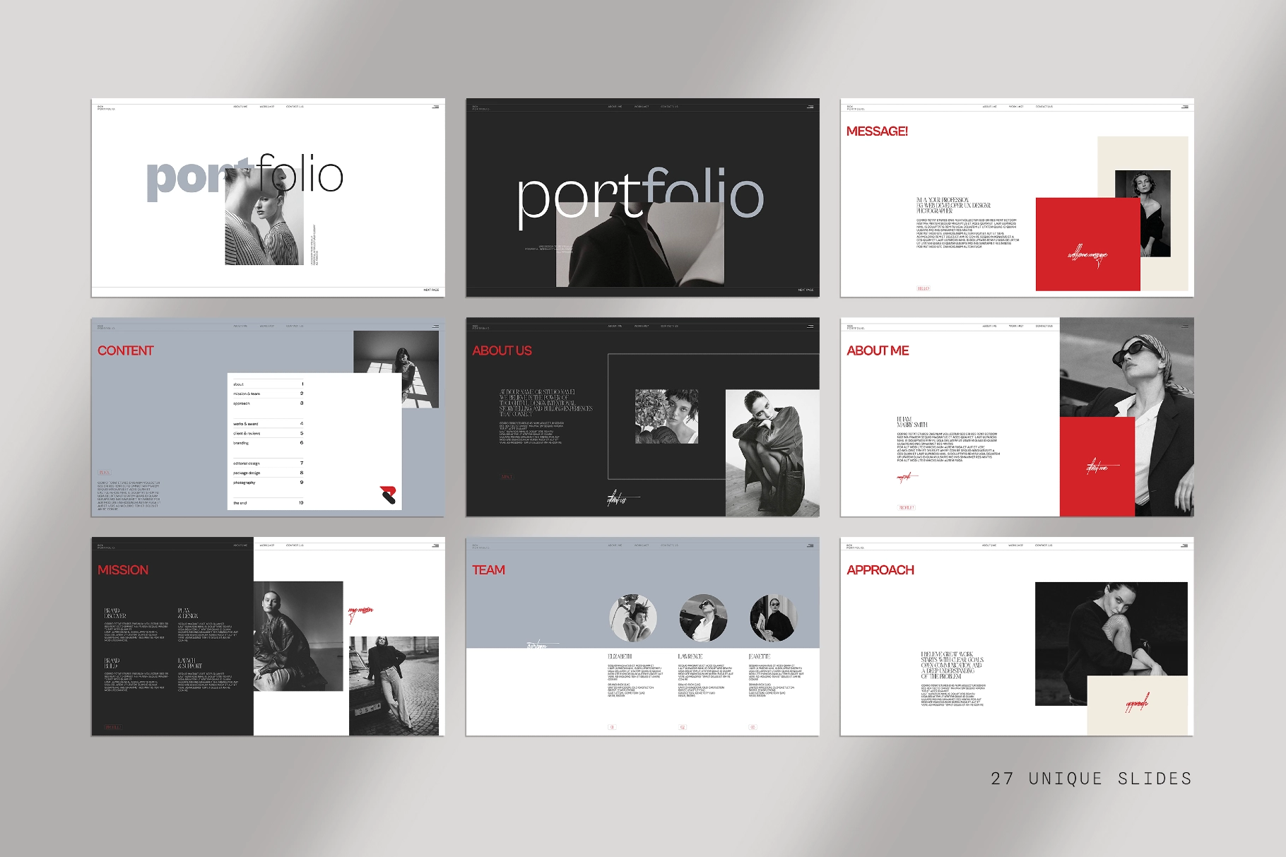 RICK | Portfolio Template