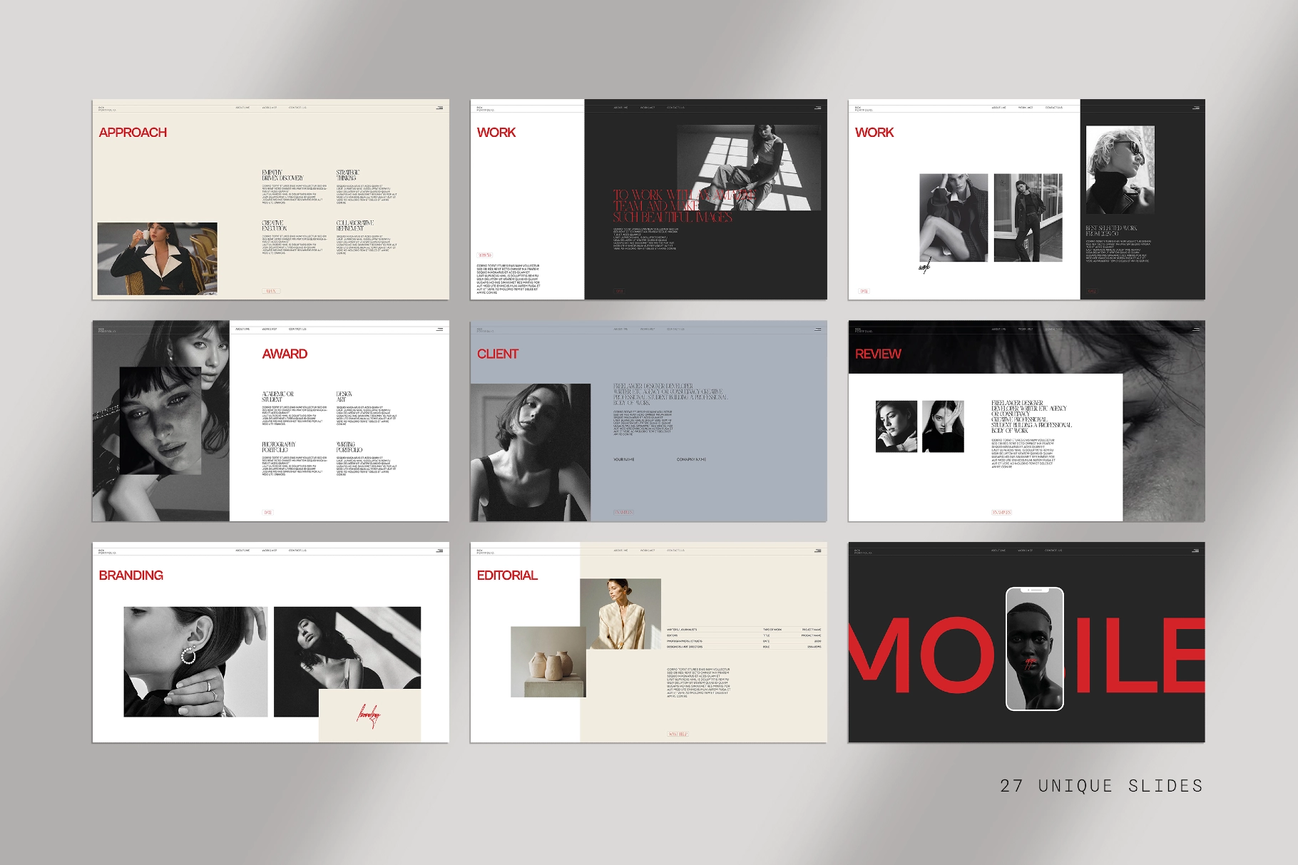 RICK | Portfolio Template