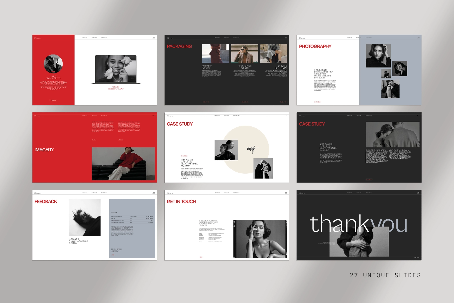 RICK | Portfolio Template