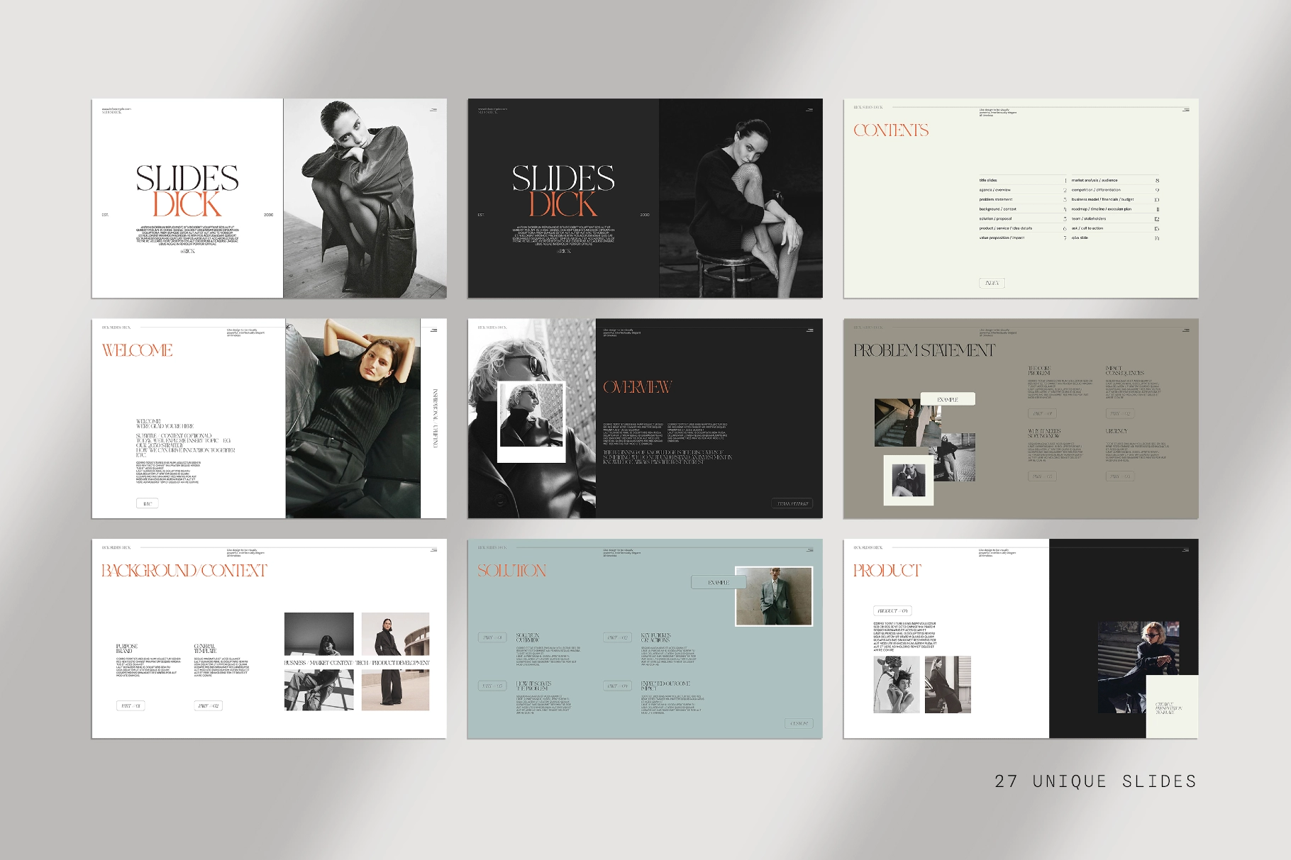 RICK | Slides Deck Template