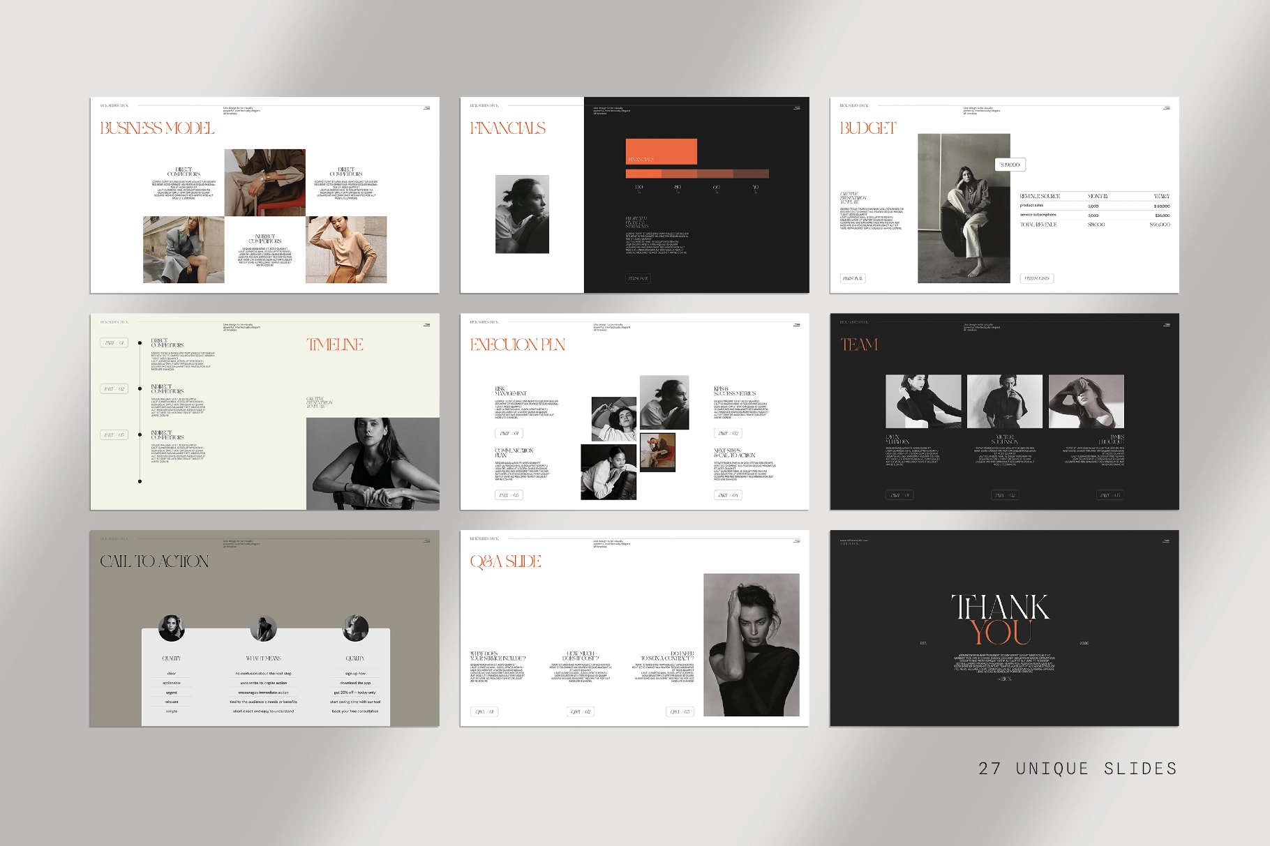RICK | Slides Deck Template
