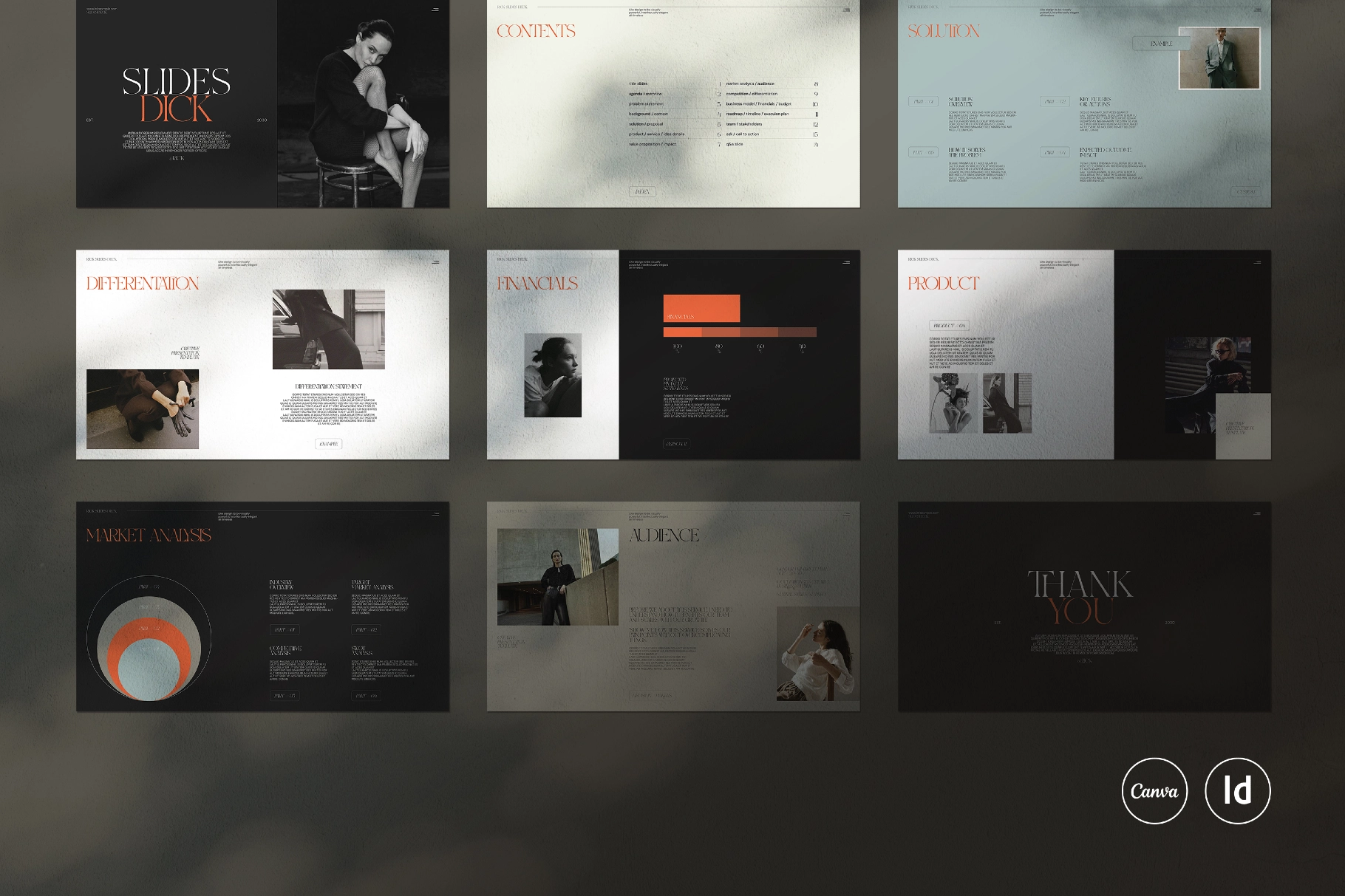 RICK | Slides Deck Template