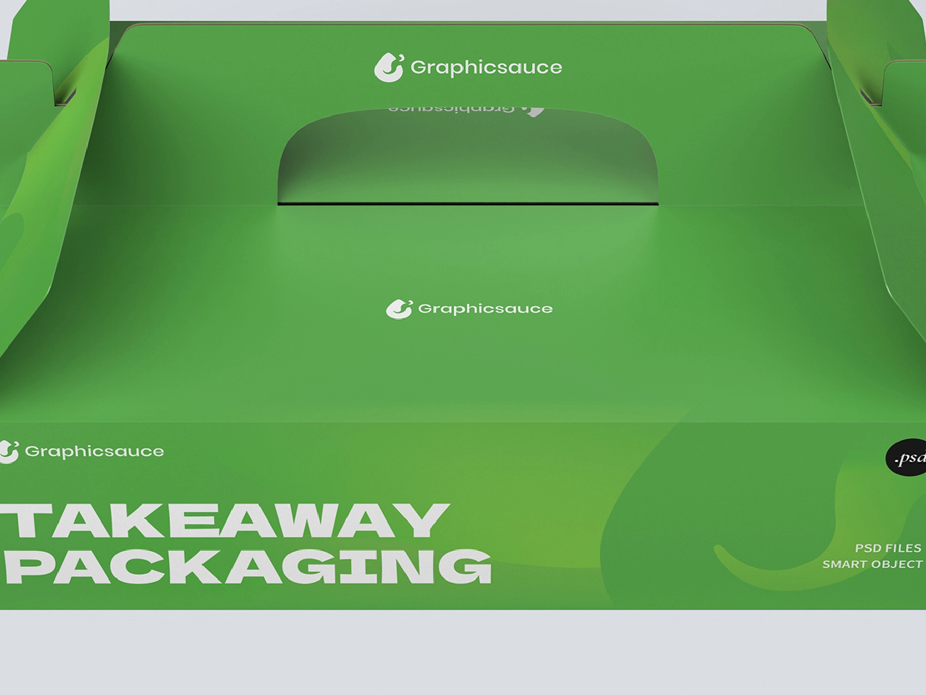 Takeaway Packaging Mockup Top View