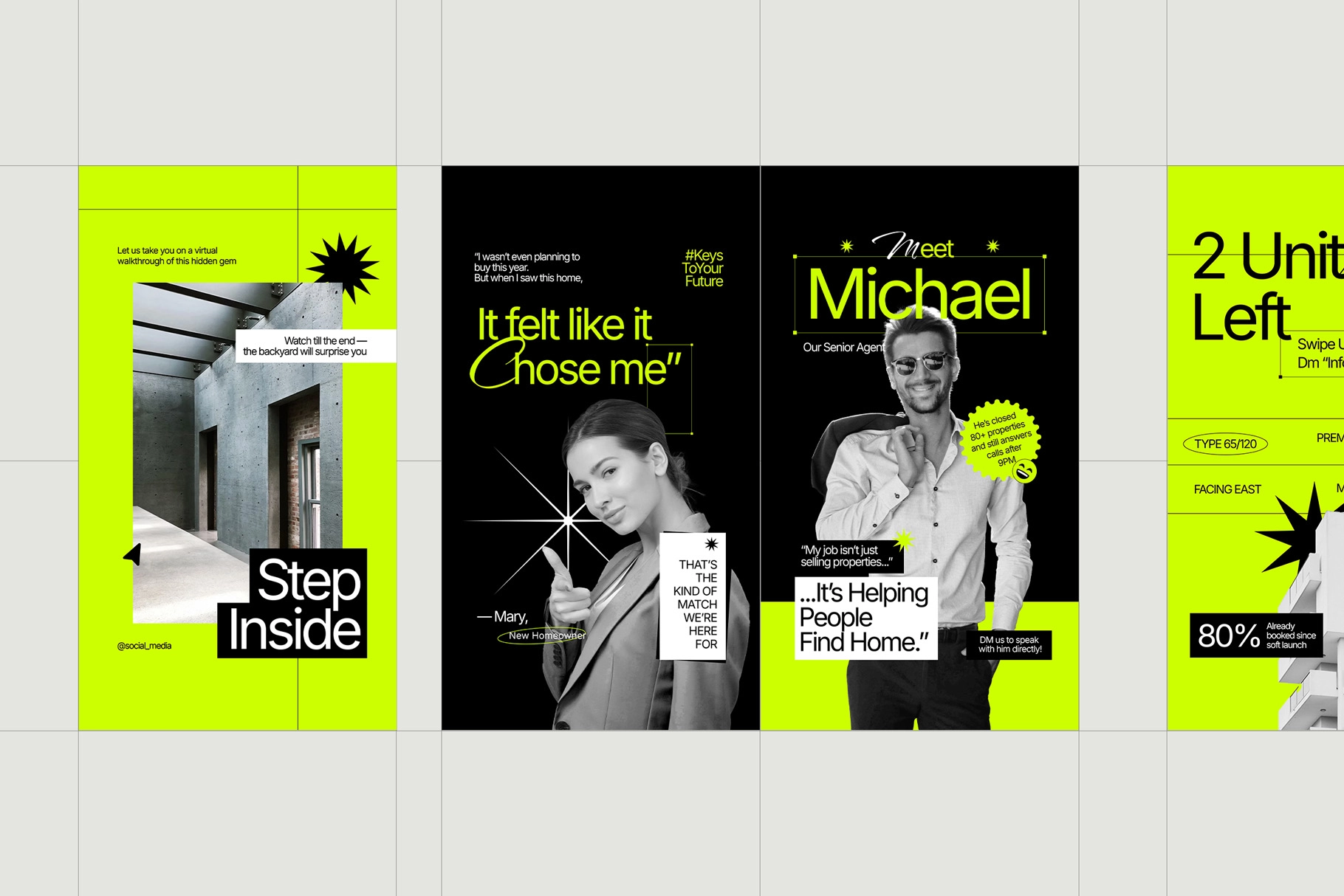 Real Estate Instagram Pack - Affinity Template