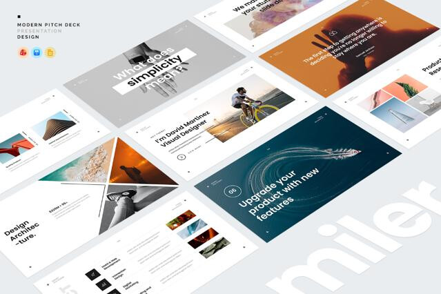 Miler Presentation Template Design