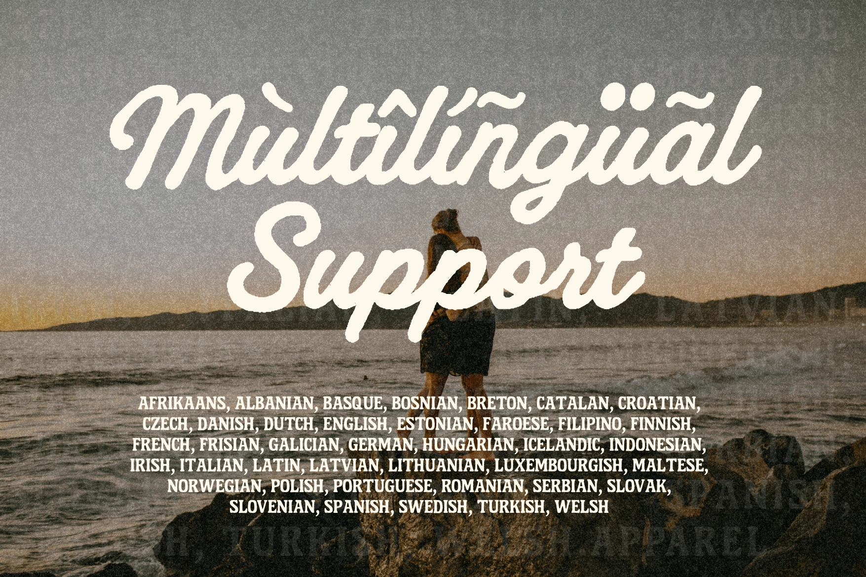 Dusklight Script — Retro Forest-Inspired Font