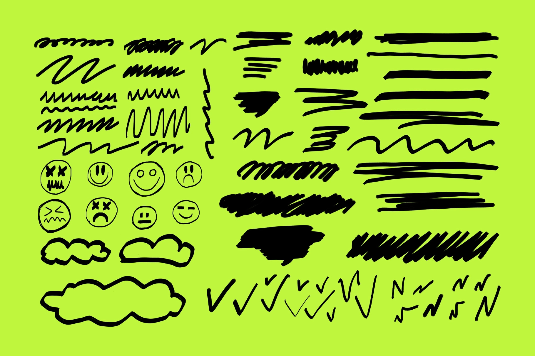 226 PNG Marker Elements