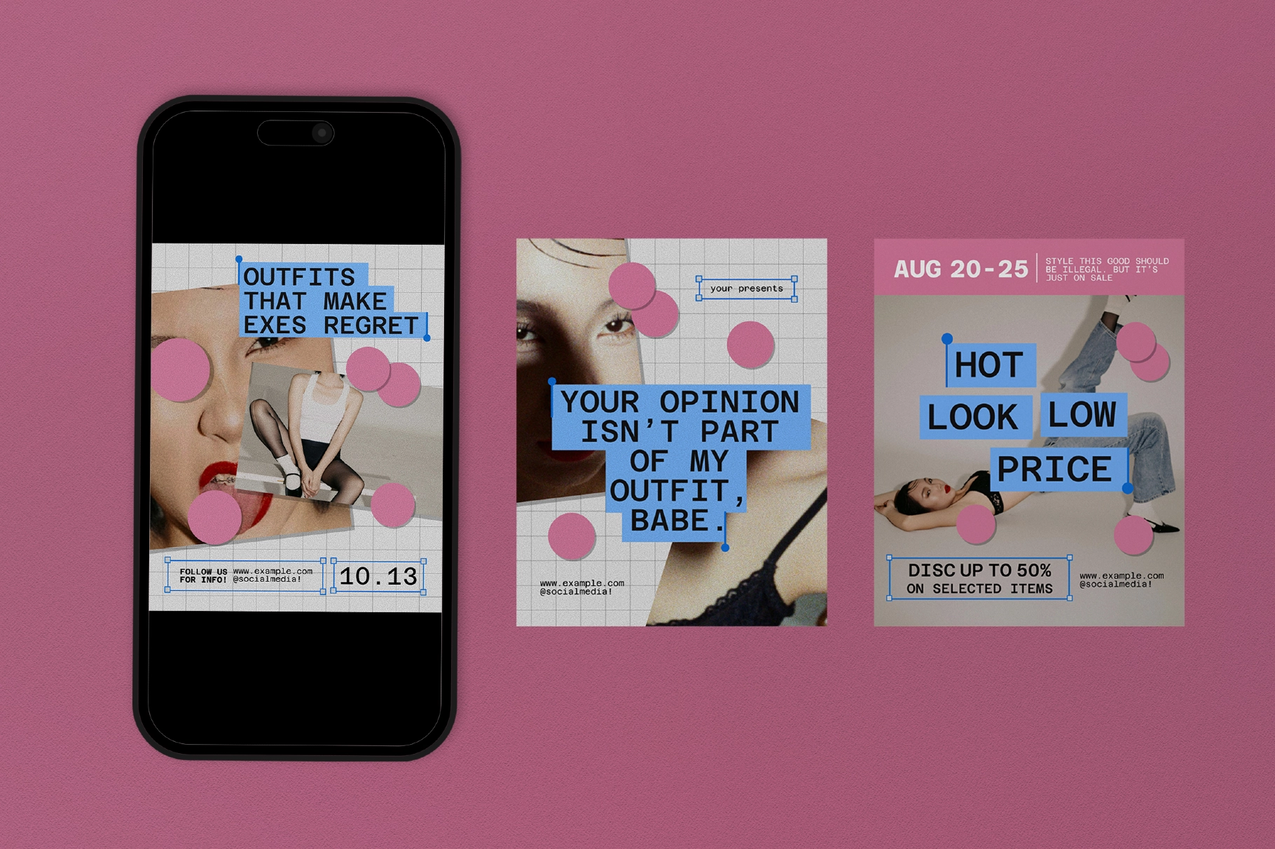 Fashion Sale Instagram Post Figma