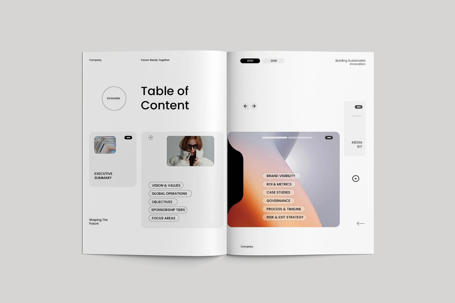 Sponsorship Proposal Canva Template